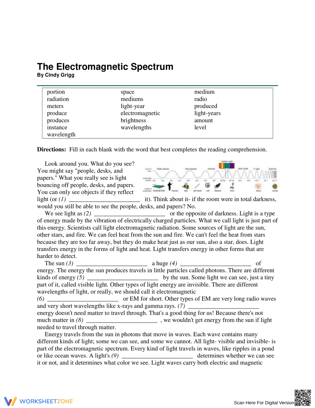 Essential Electromagnetic Spectrum Guide | Grades 8-12 - Page 7