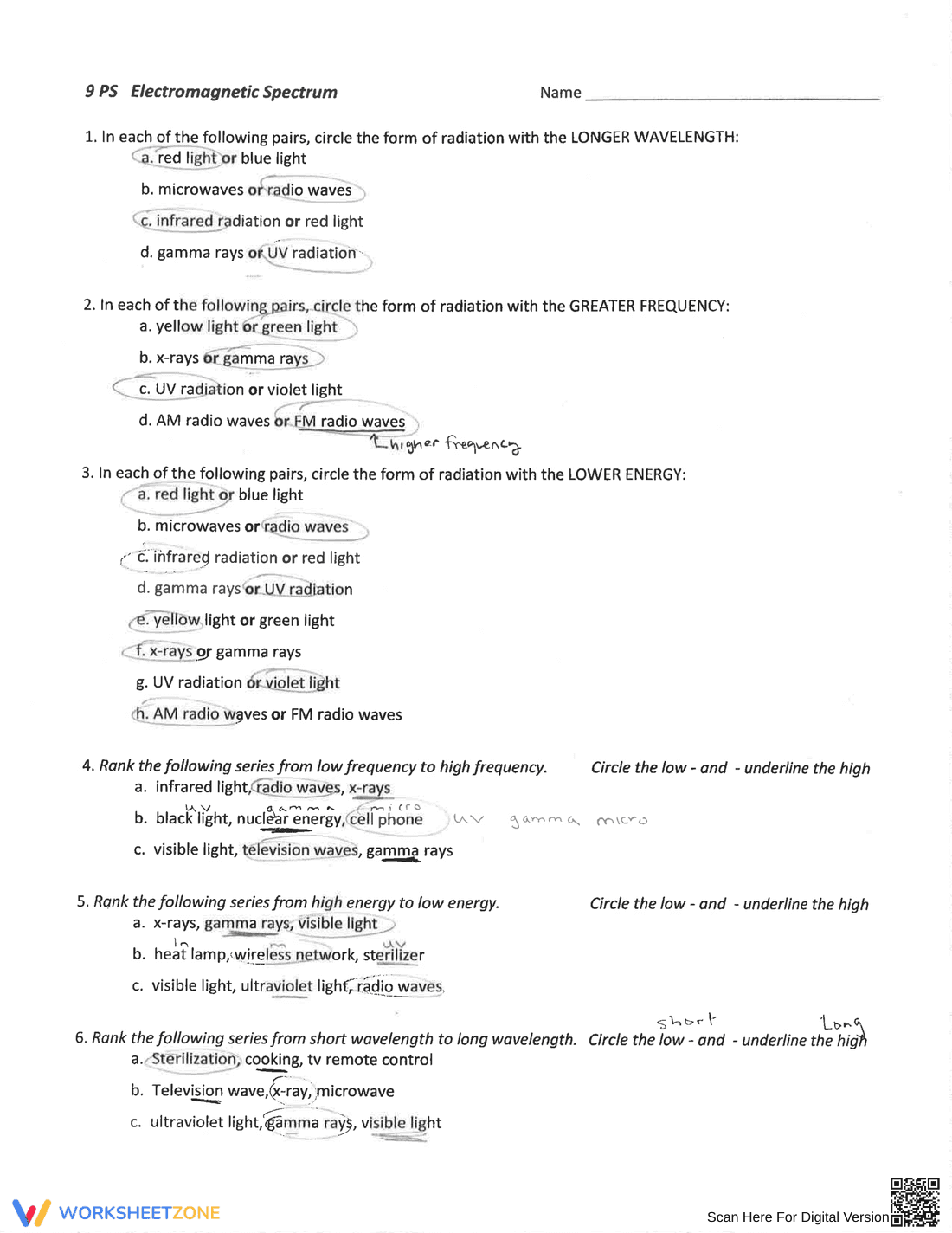 Updated EM Spectrum Worksheet - Page 3