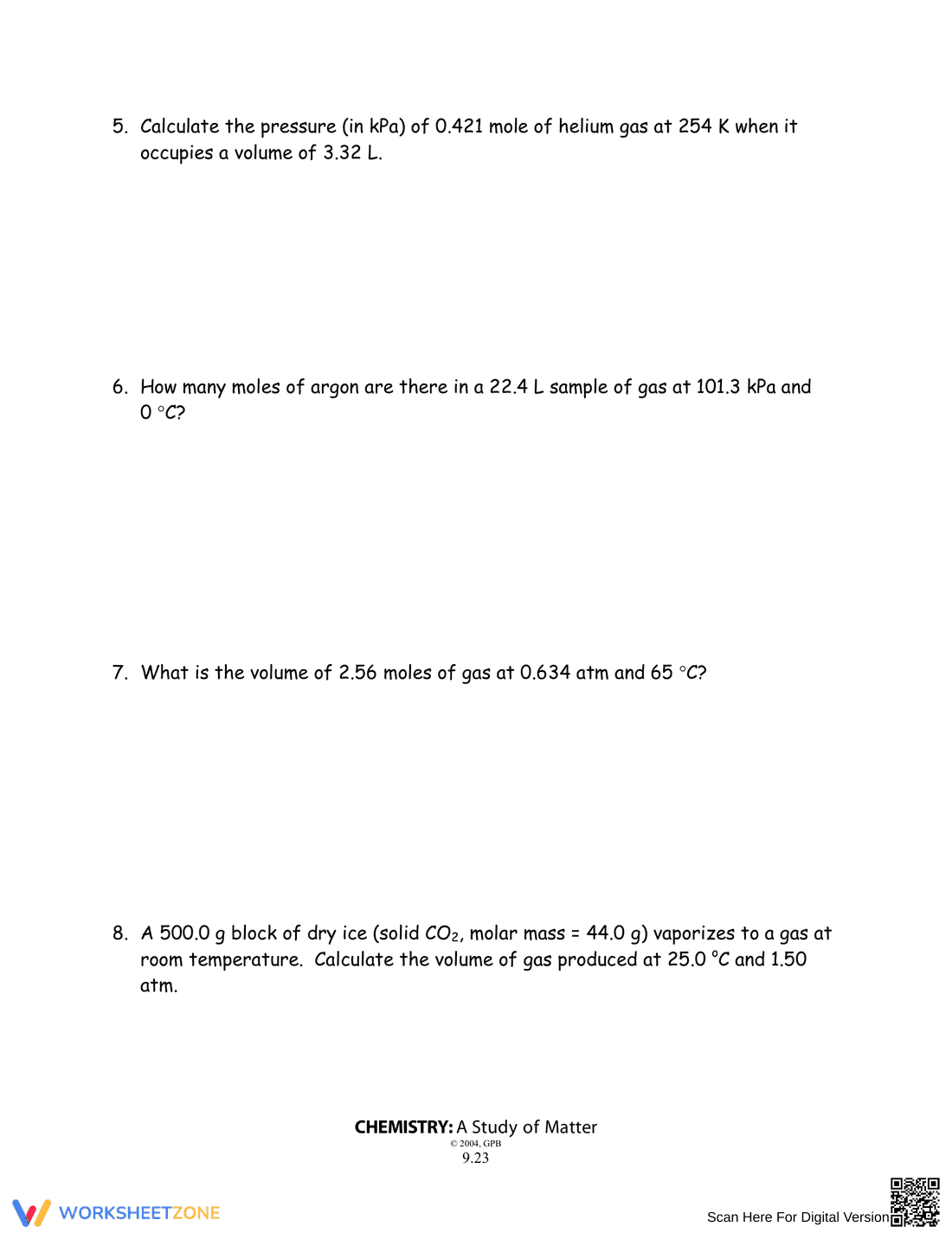 Combined and Ideal Gas Law - Page 2