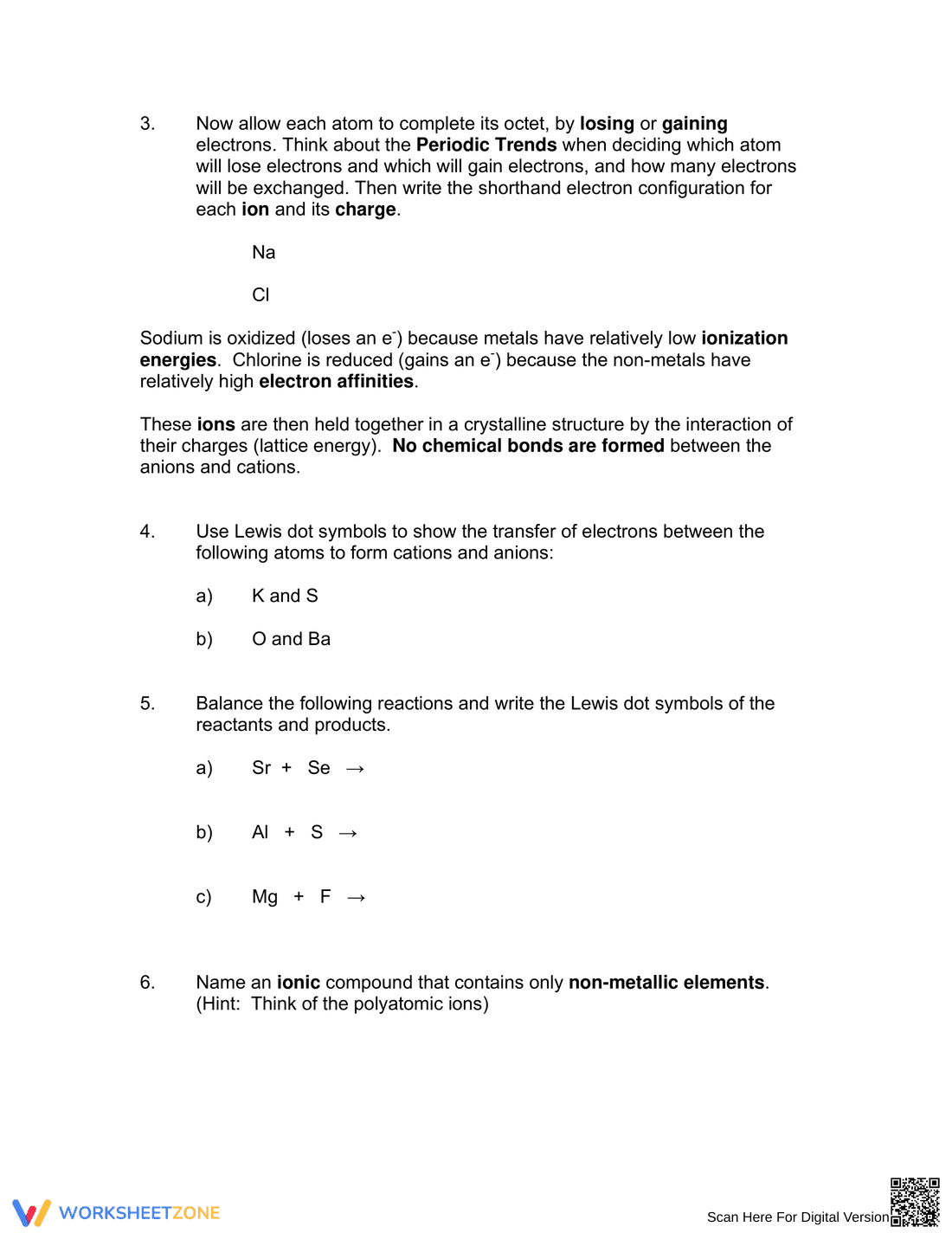 Exploring Types of Chemical Bonding - Page 2