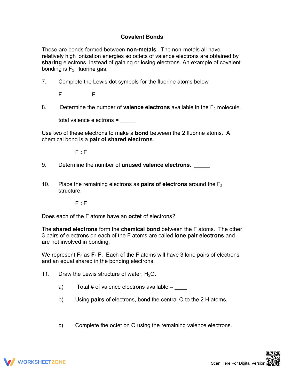 Exploring Types of Chemical Bonding - Page 3