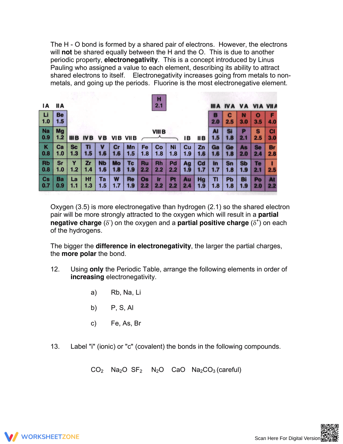 Exploring Types of Chemical Bonding - Page 4