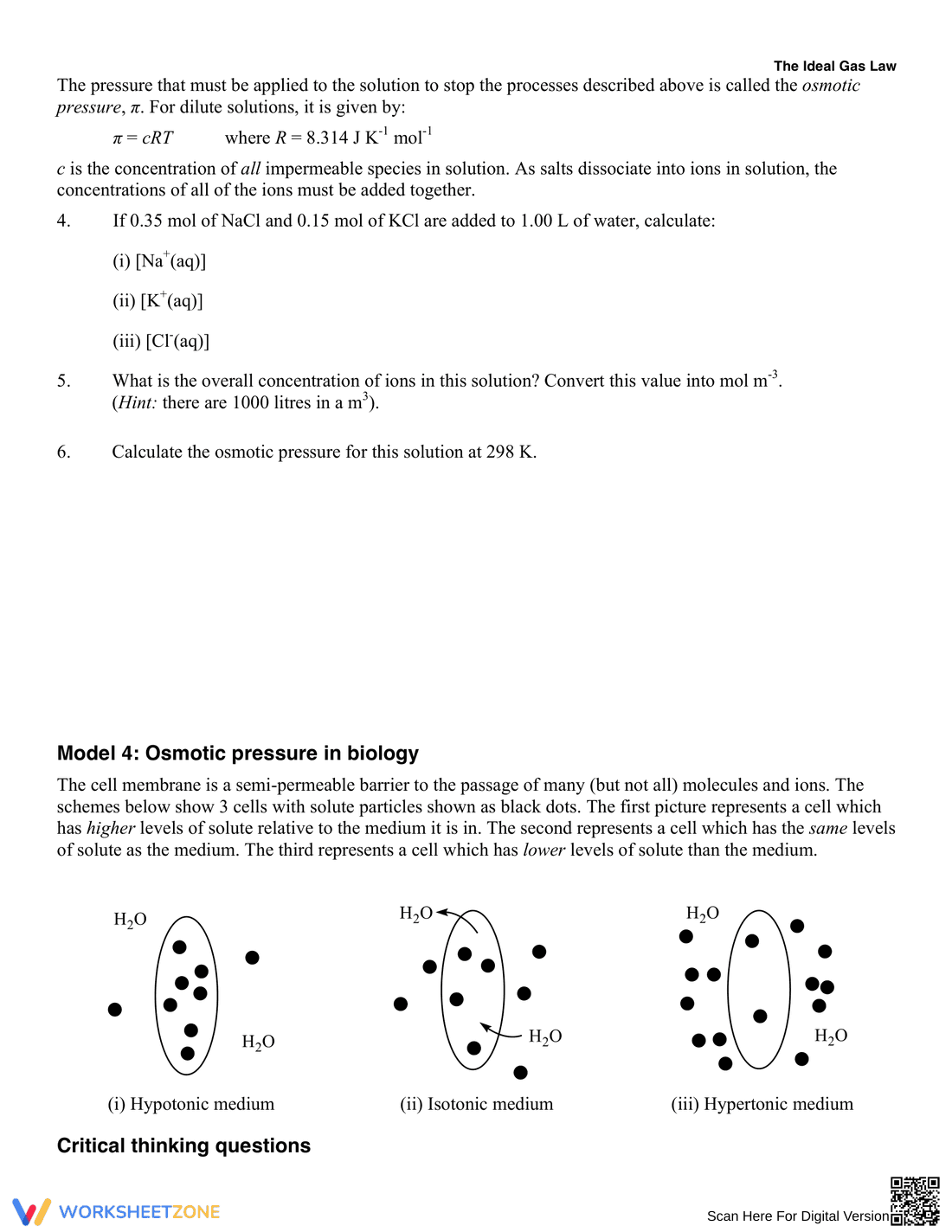 Understand the Ideal Gas Law - Page 5