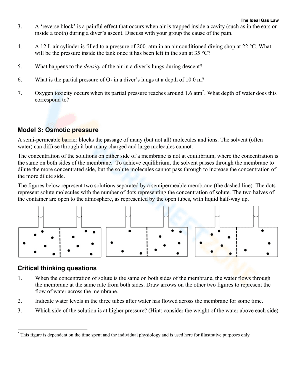 Understand the Ideal Gas Law - Page 4