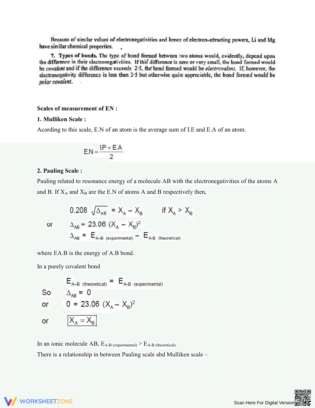 Master Electronegativity and Bonding - Page 7