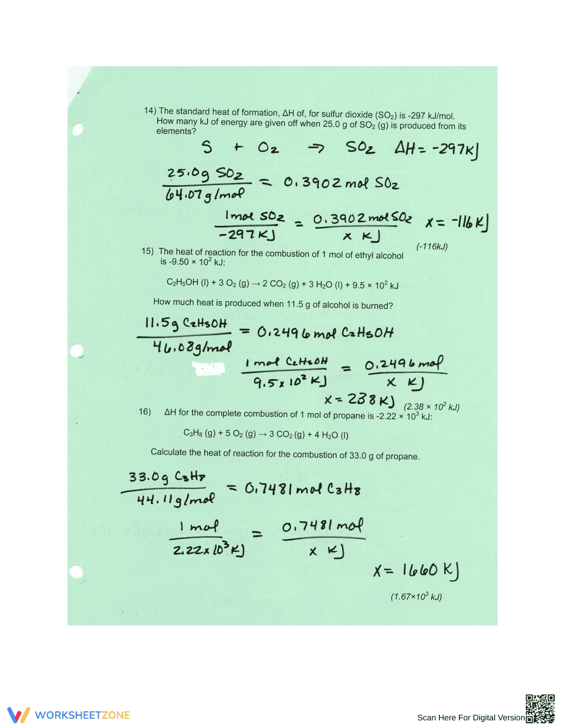 Updated Thermodynamics Worksheet 2 - Page 6