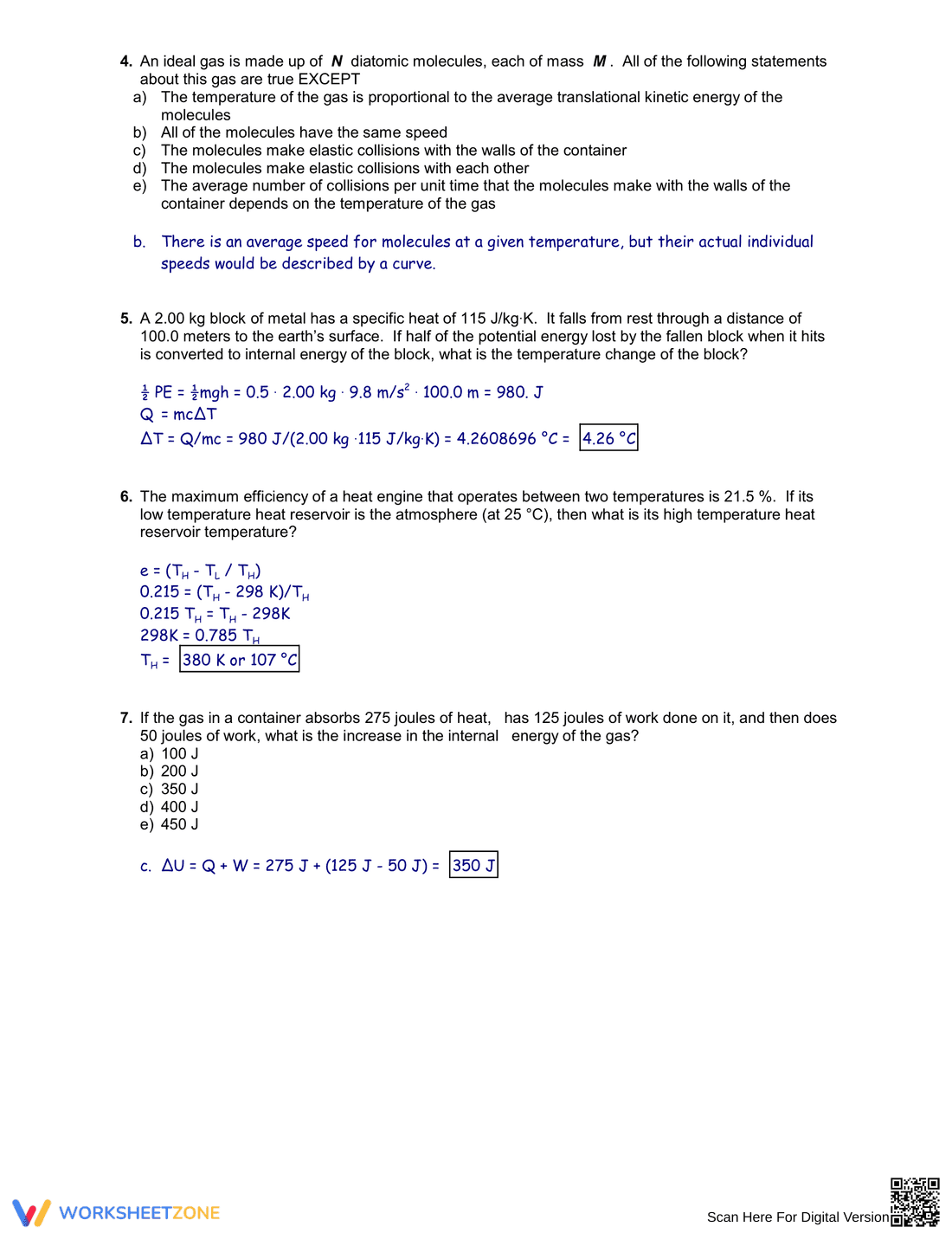 Introduction to Thermodynamics Concepts - Page 2