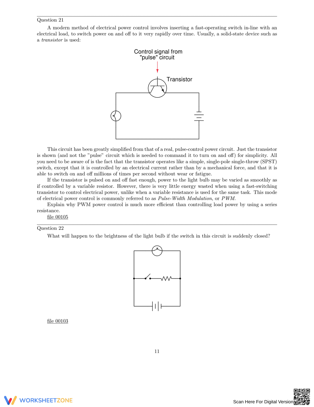 Ohm's Law Worksheet - Page 11