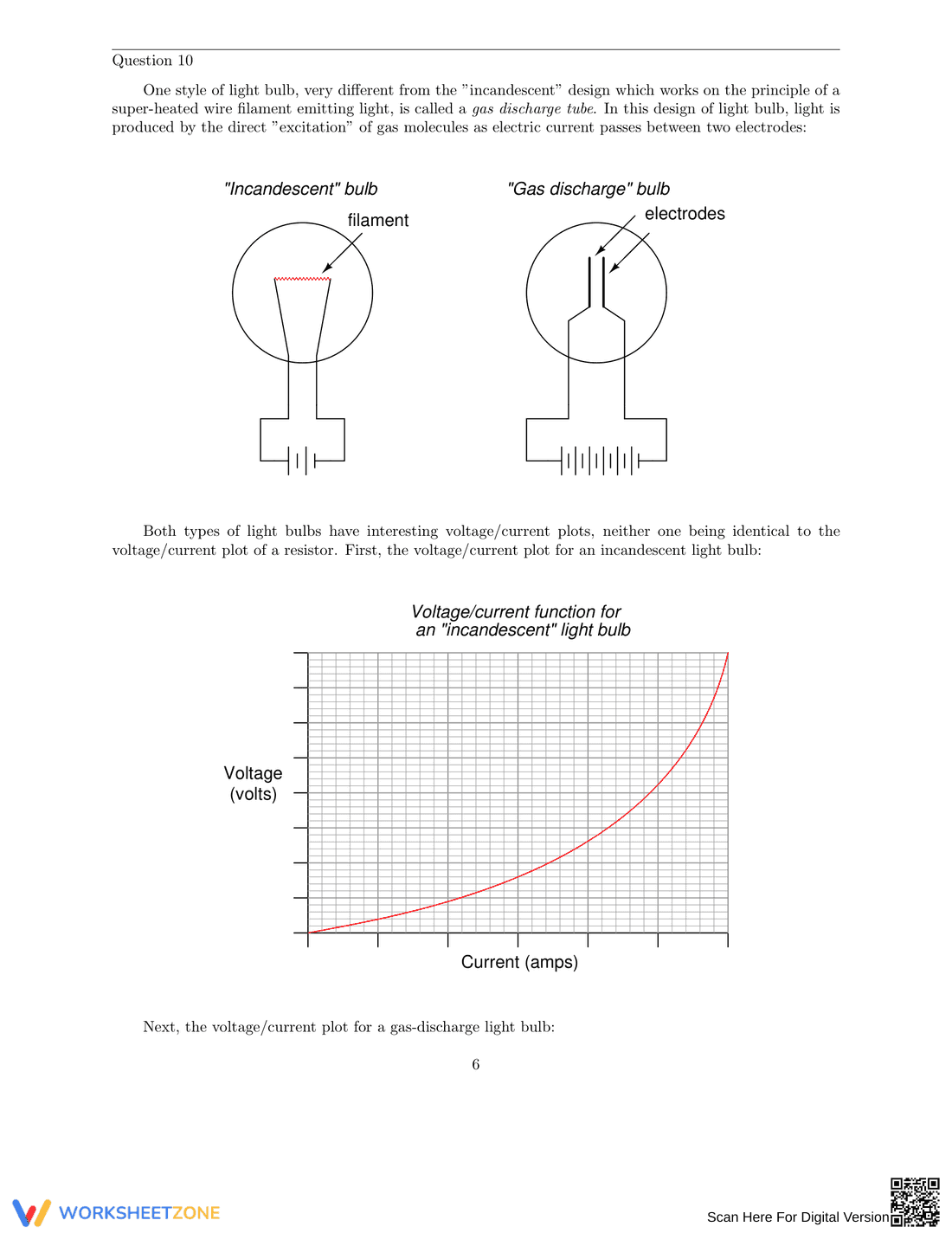 Ohm's Law Worksheet - Page 6