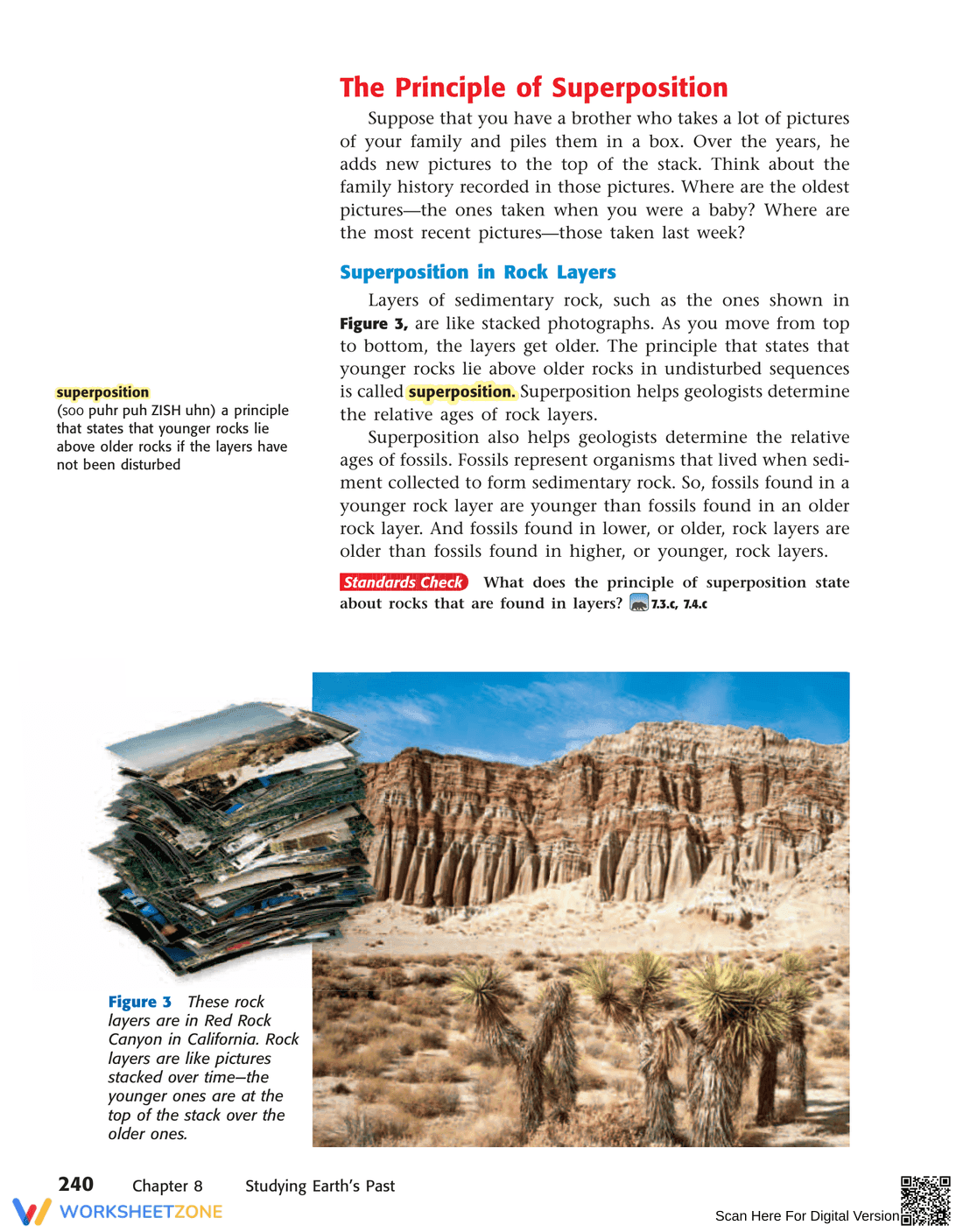 Relative Dating: An Introductory Worksheet - Page 3