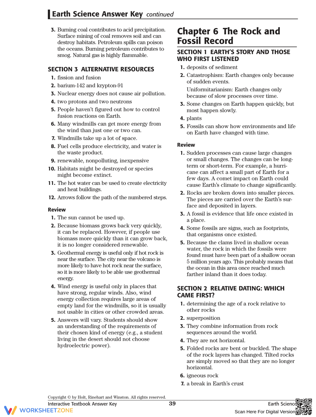 Geology Worksheet: Understanding Relative Dating - Page 7