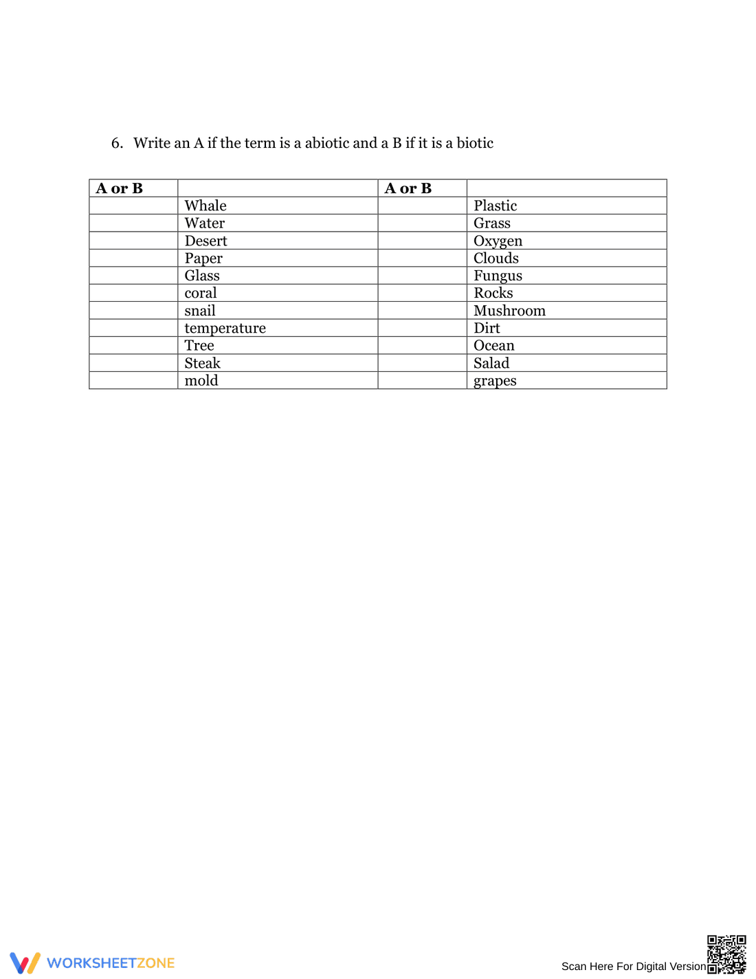 Levels of Organization Reading Worksheet - Page 4