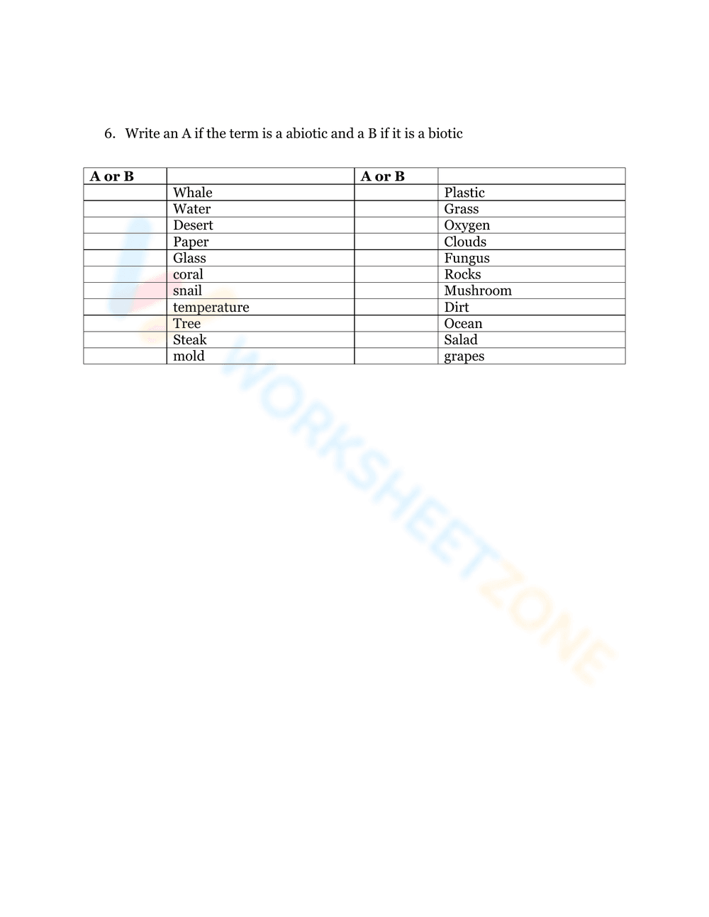 Levels of Organization Reading Worksheet - Page 4