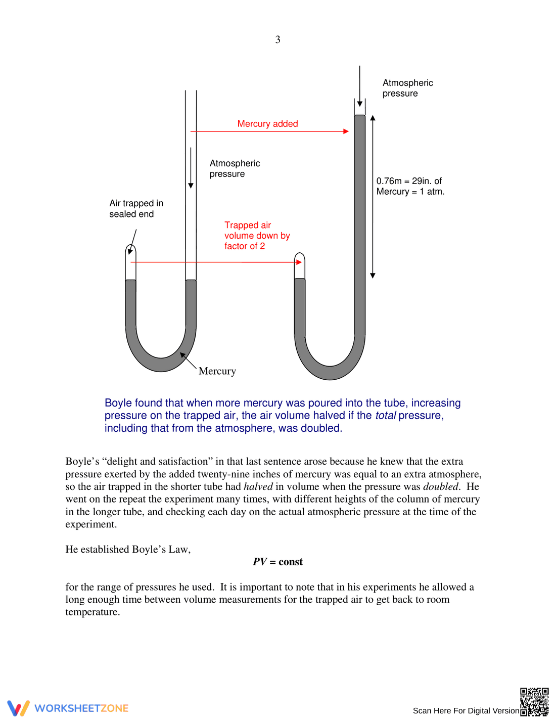 Exploring Boyle's Law: Theory and Practice Problems - Page 3