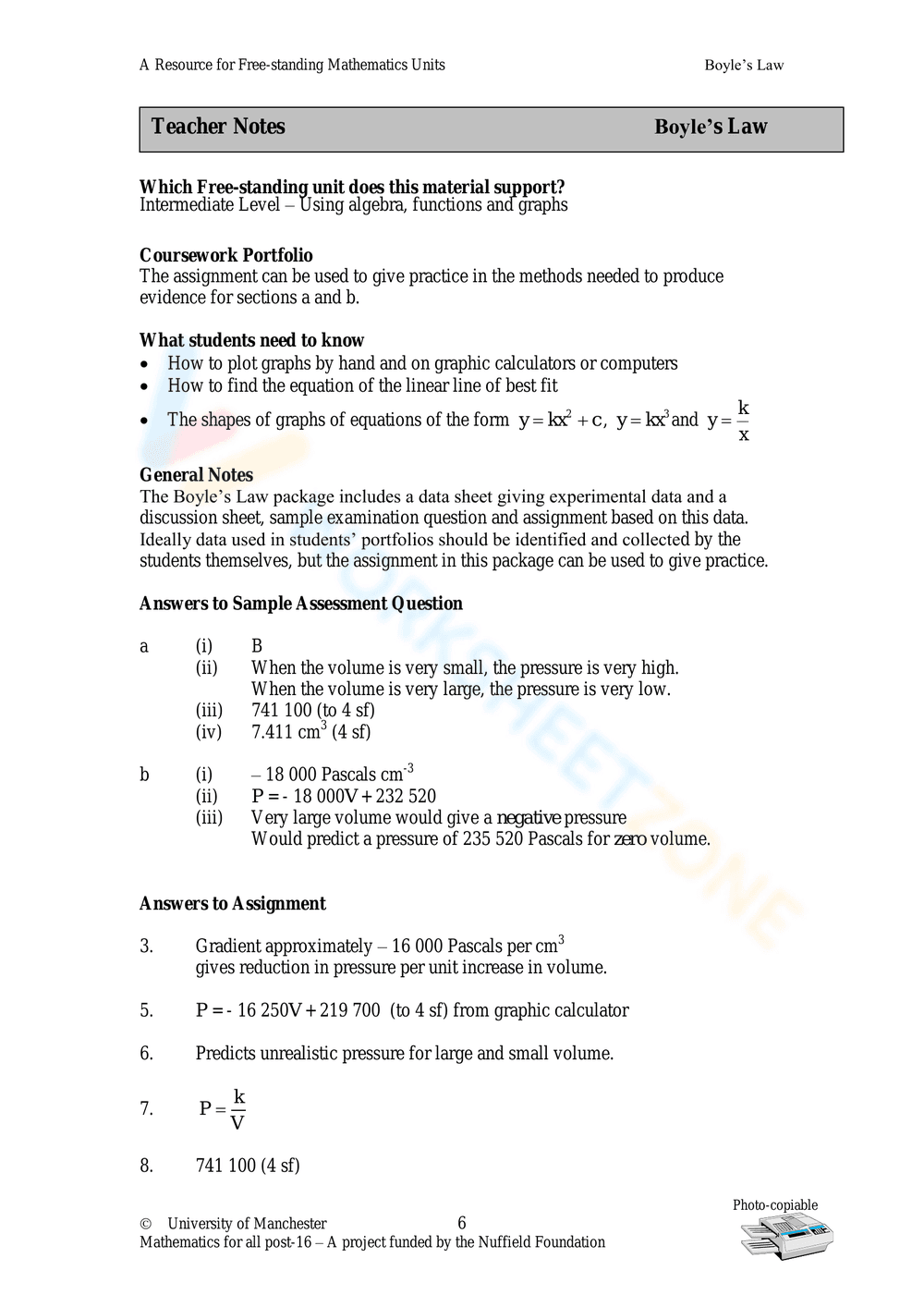 Boyle's Law: Advanced Problems and Applications - Page 6