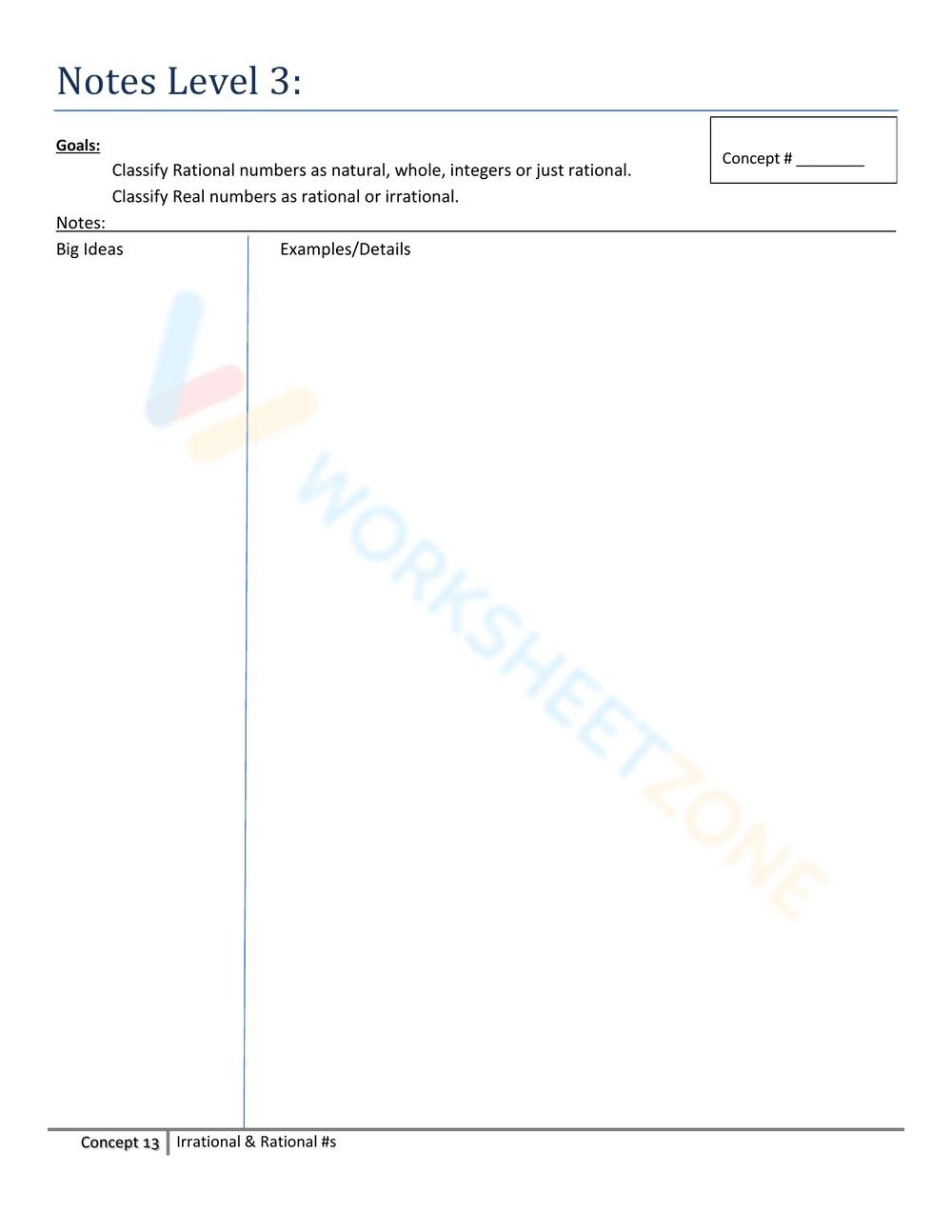 Rational & Irrational Numbers - Page 7