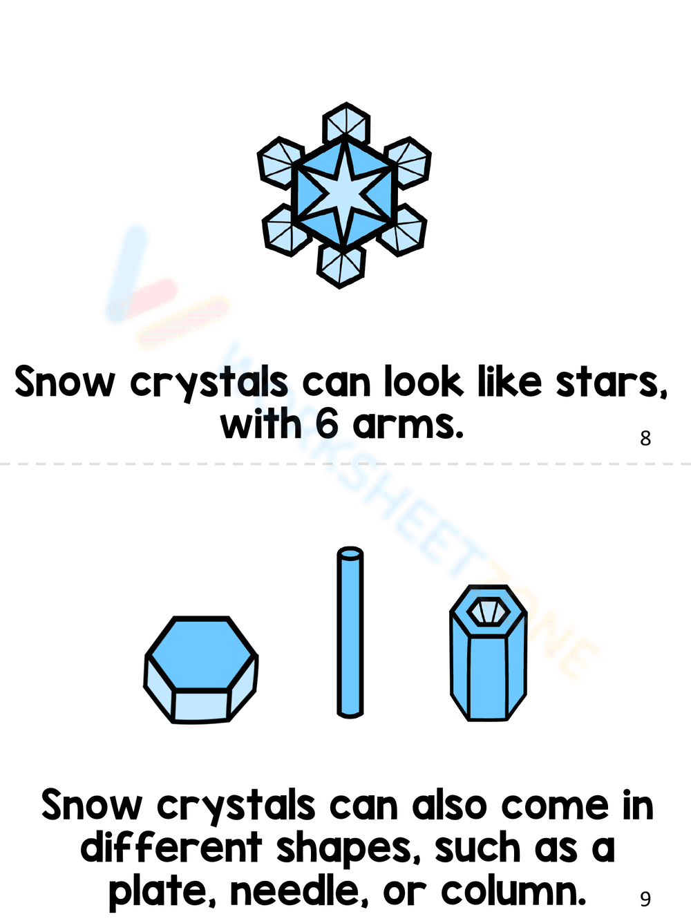 Life Cycle of Snowflakes - Page 6