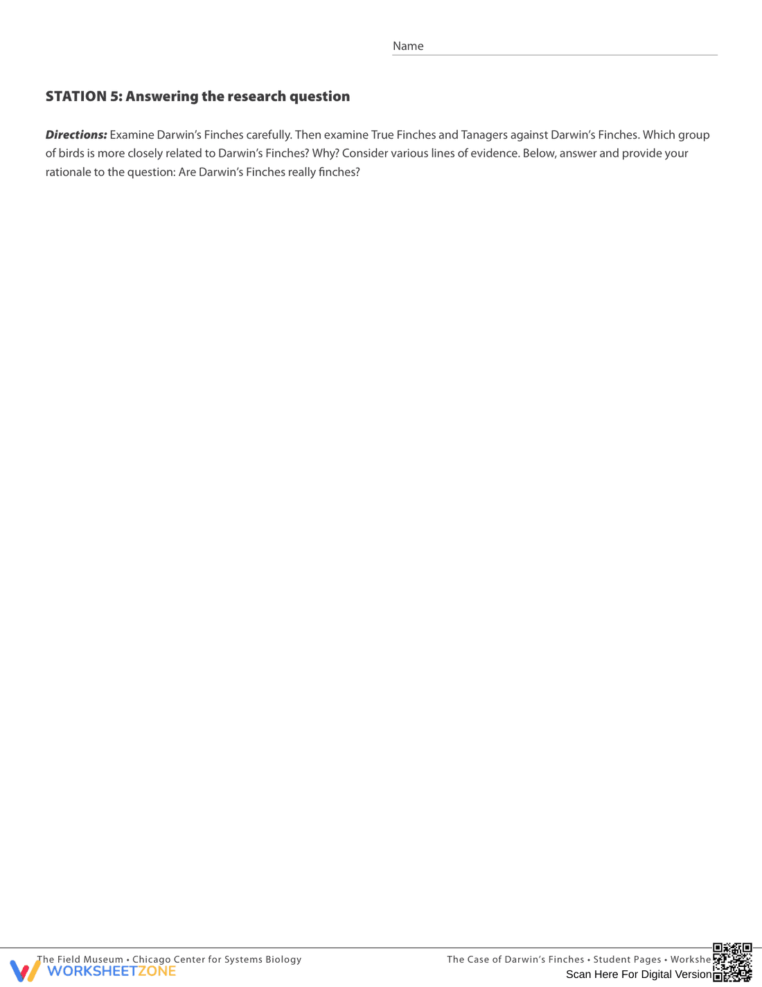Adaptive Traits of Darwin's Finches - Page 5