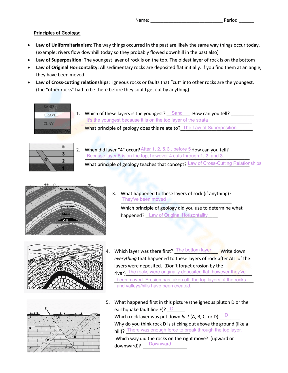Advanced Relative Dating - Page 2