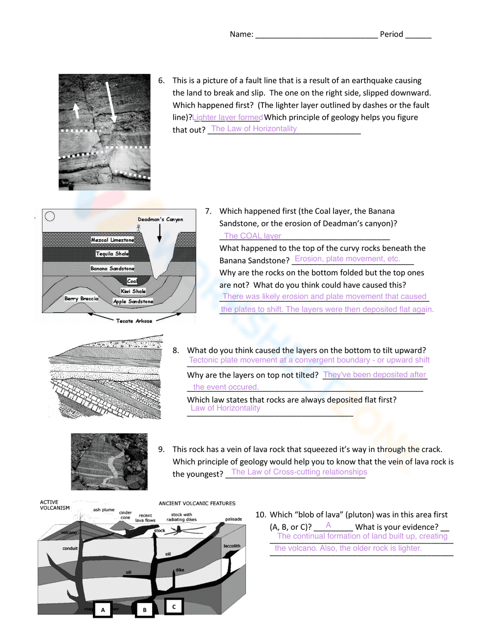 Advanced Relative Dating - Page 3