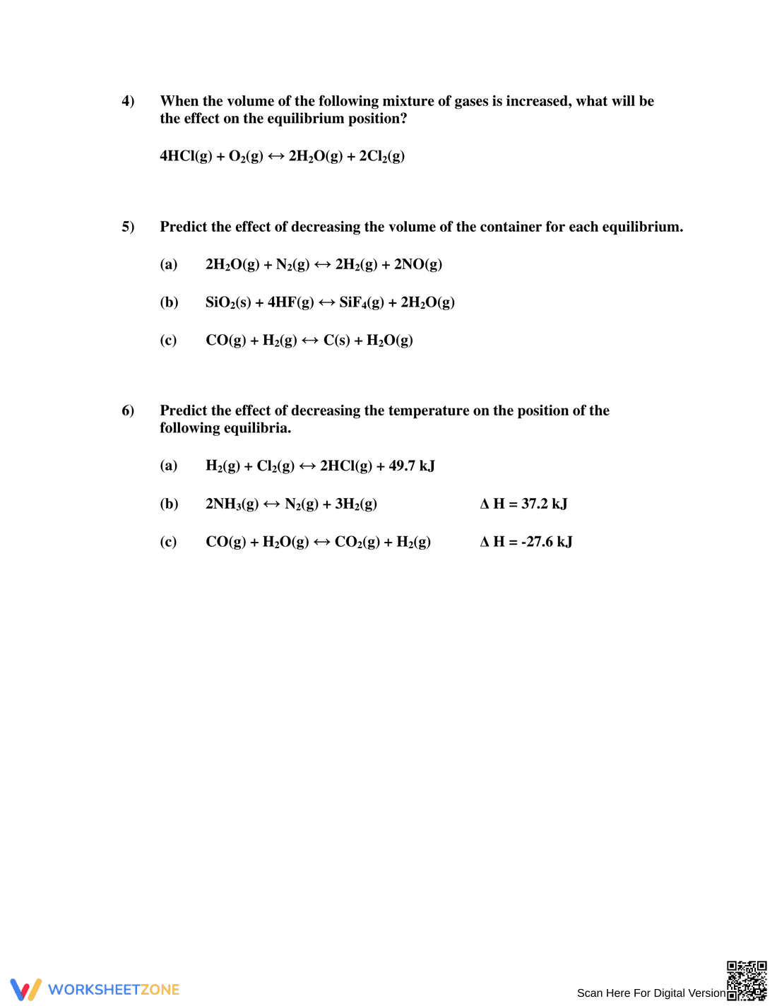 Understanding Le Chatelier's Principle - Page 2