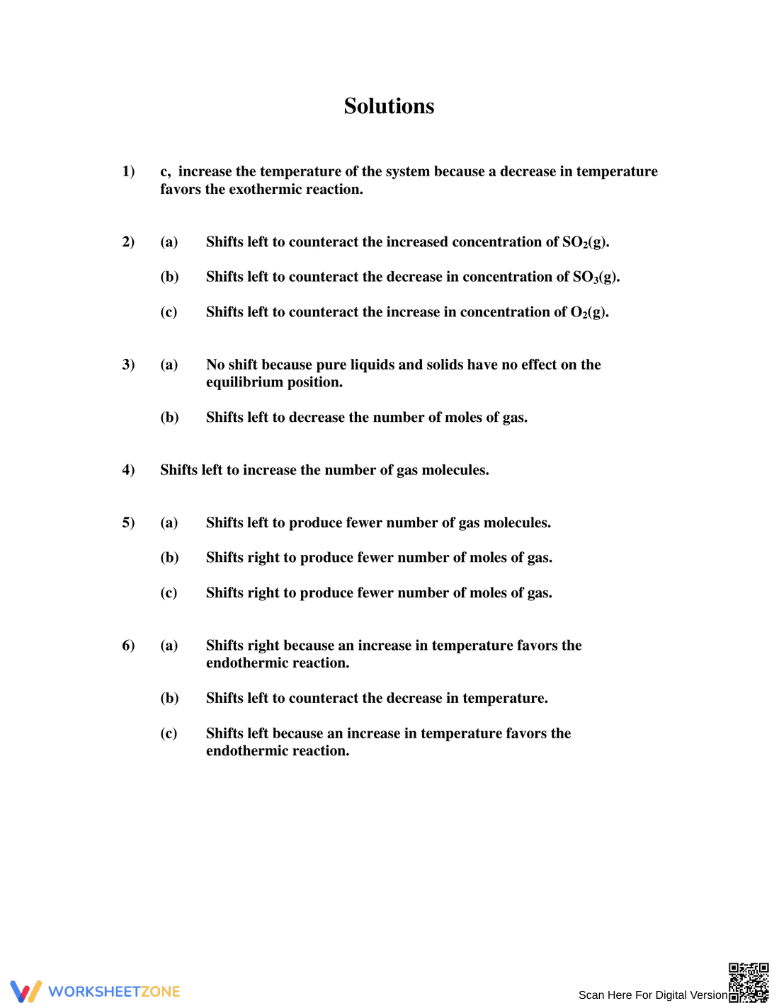 Understanding Le Chatelier's Principle - Page 3