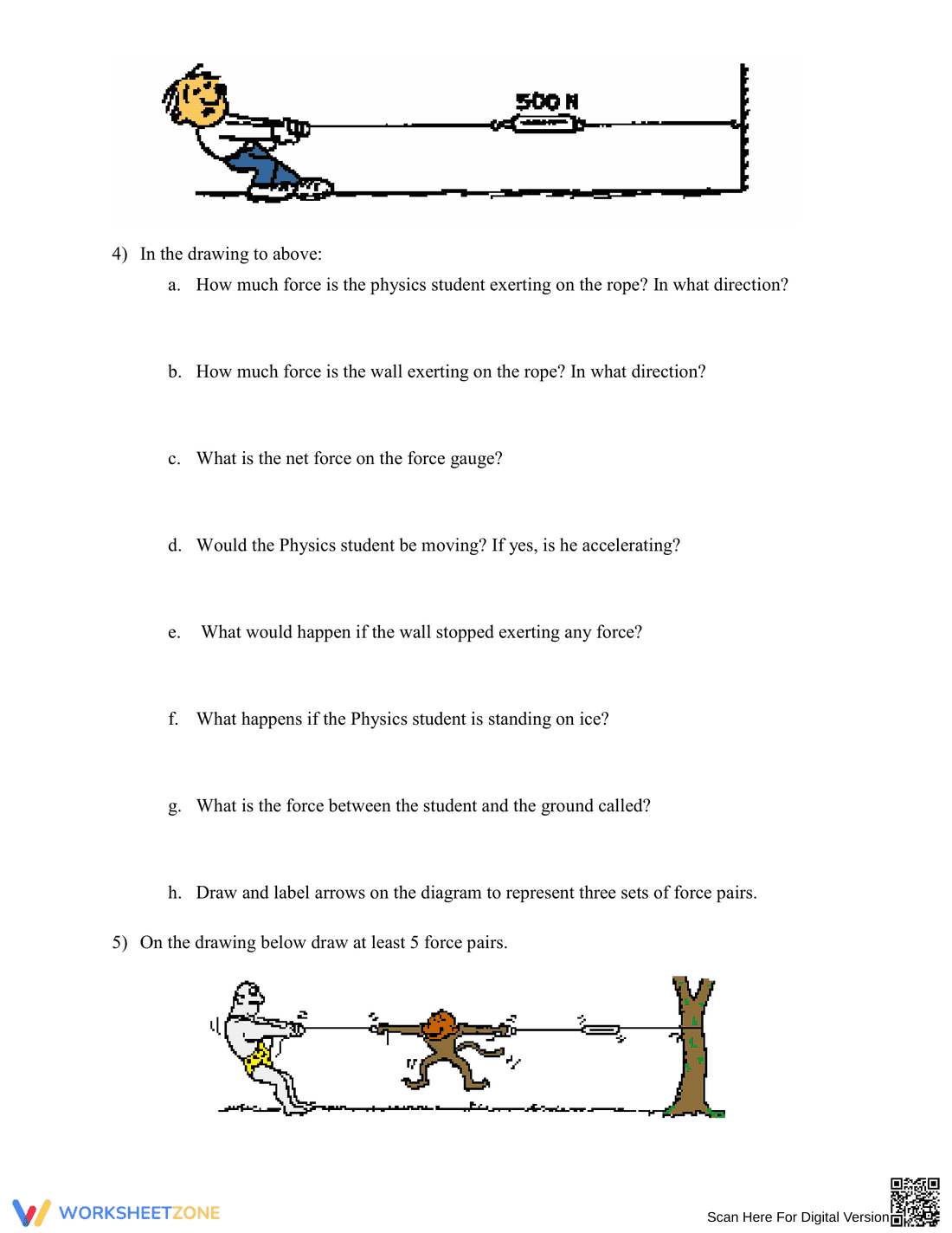 Updated Newton's Laws of Motion Worksheet - Page 9