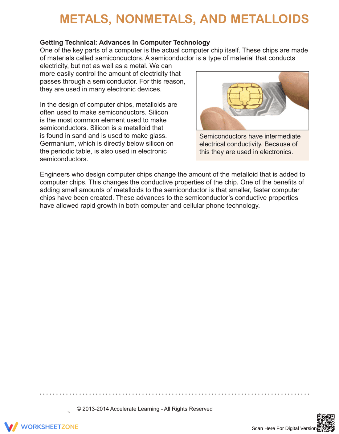 Metals, Nonmetals, and Metalloids Info - Page 5