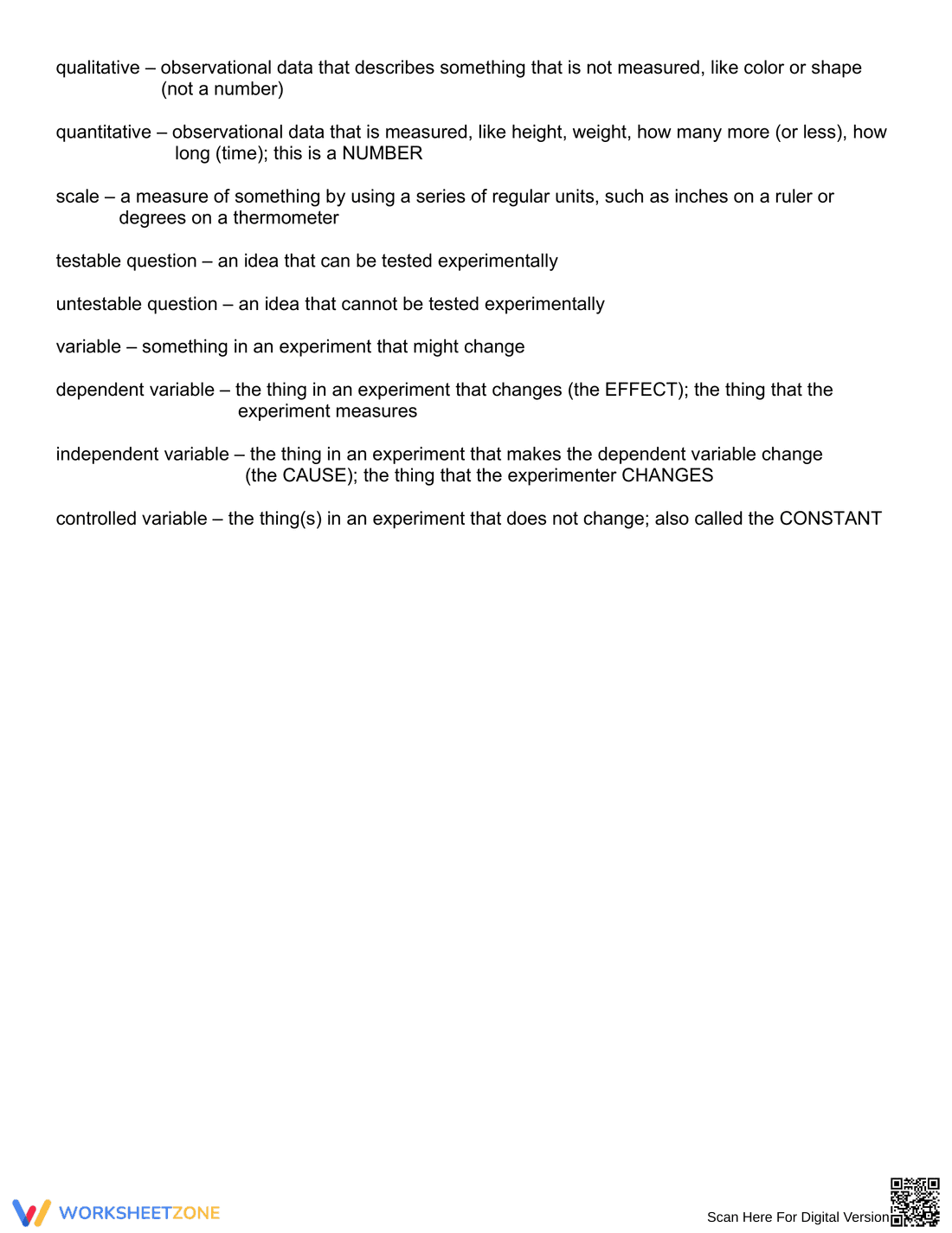 The Scientific Method: A Step-by-Step Guide - Page 4