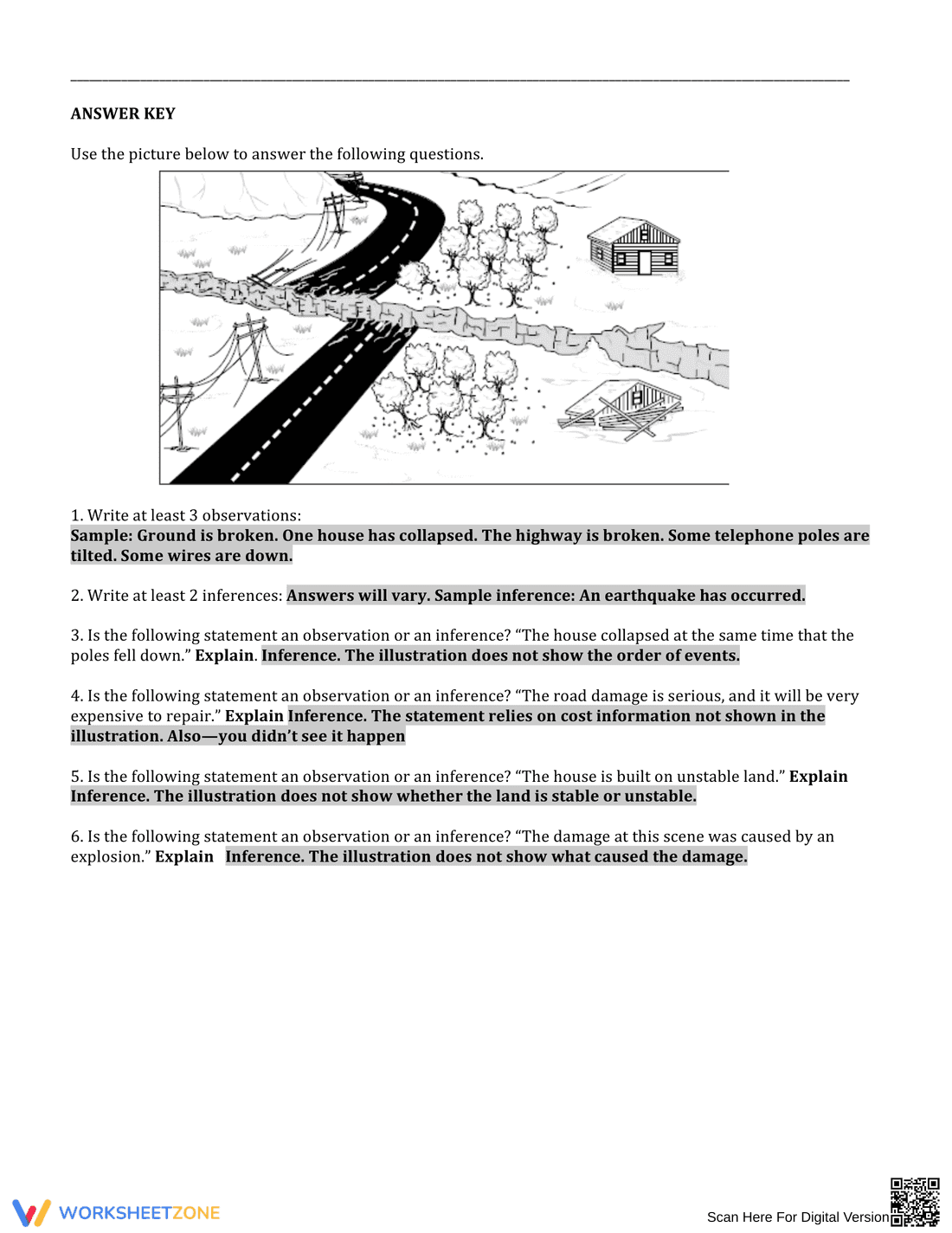 Scientific Method: Worksheet for Science Students - Page 4