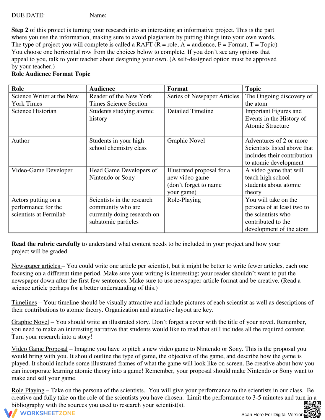 WHST.9-10.7 Guide: History of Atoms — Grade 10 Aligned - Page 2