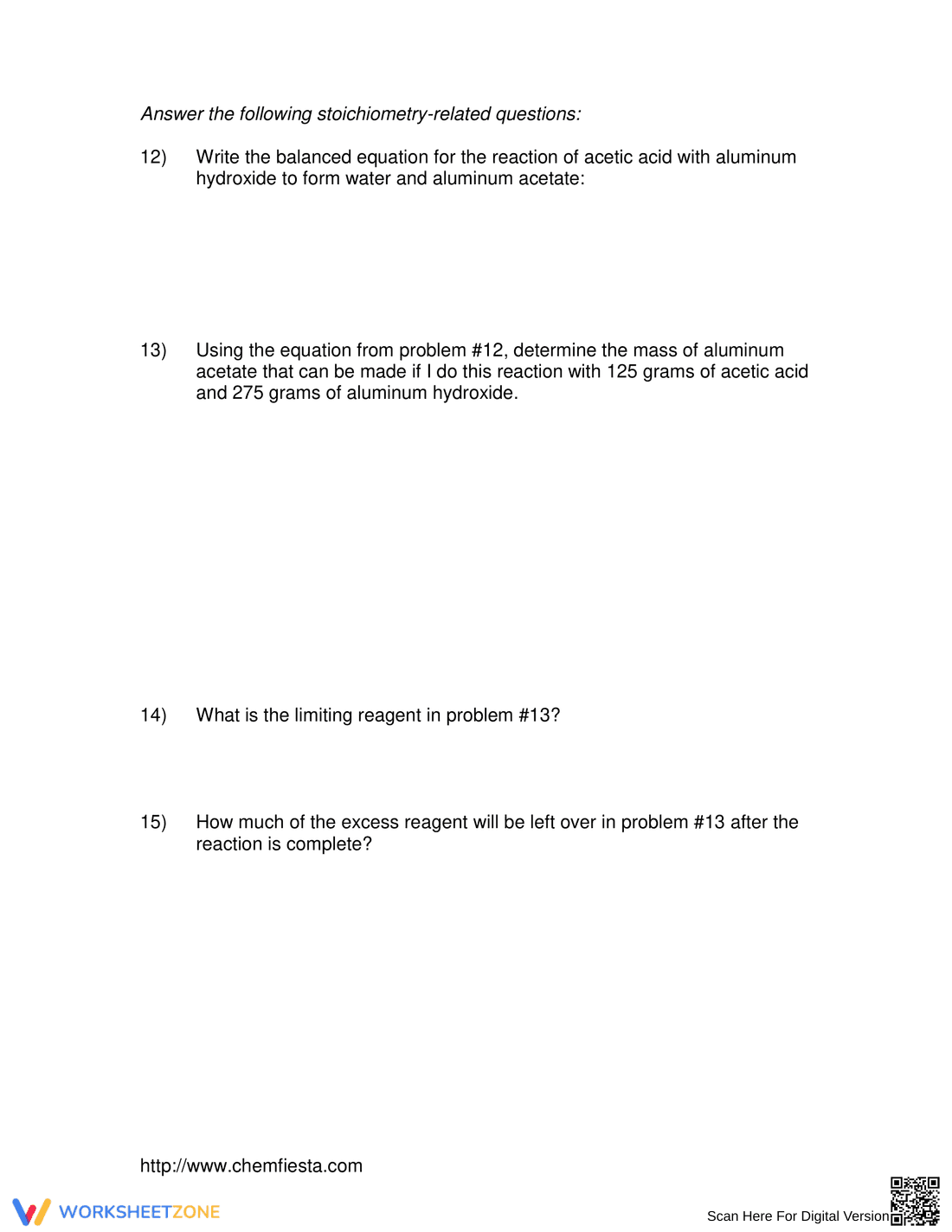 Stoichiometry Map Worksheet: Master Chemical Calculations - Page 5