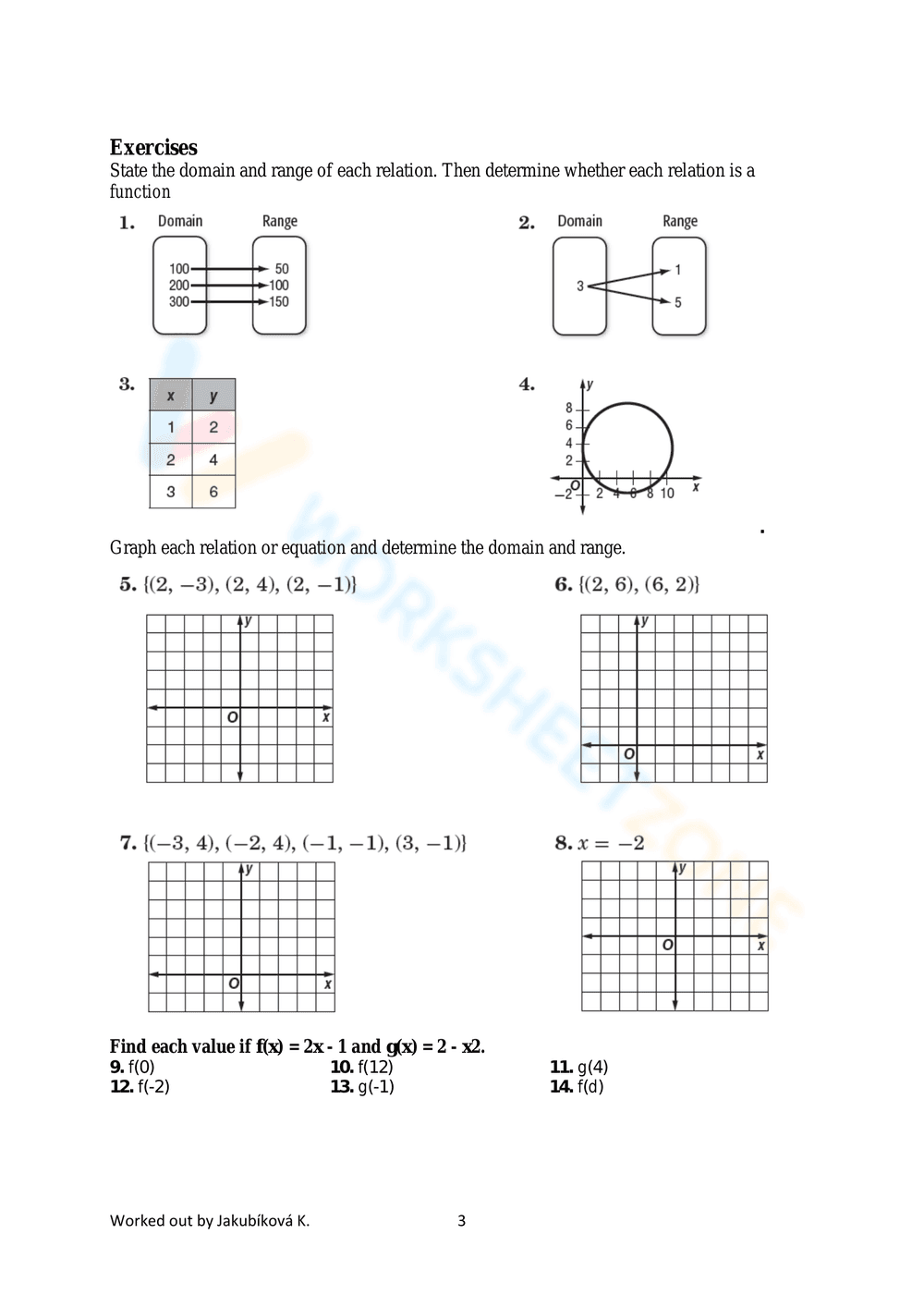 FUNCTION versus RELATION - Page 3