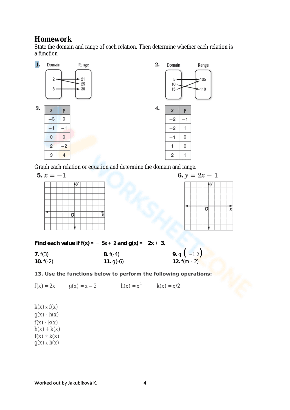 FUNCTION versus RELATION - Page 4