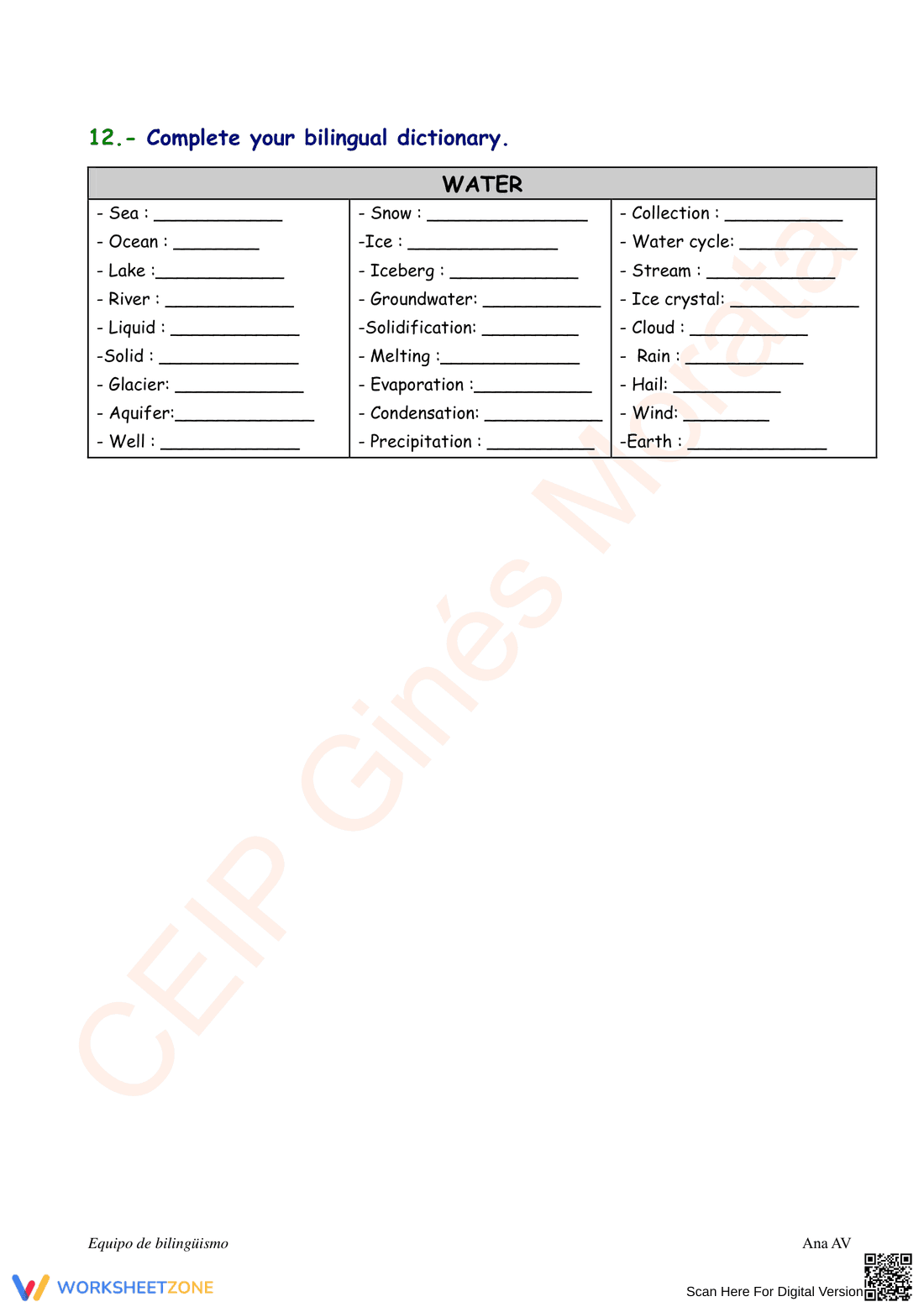 Properties of Water & Water Cycle | Essential Grade 6-8 - Page 9