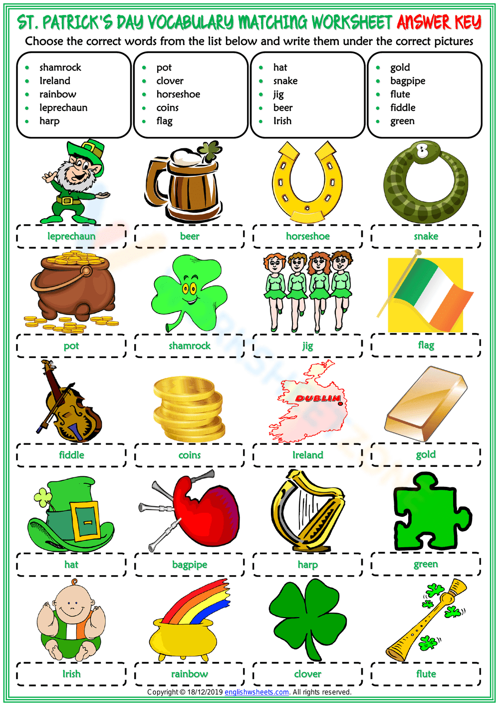 St. Patrick's Day ESL - Page 2