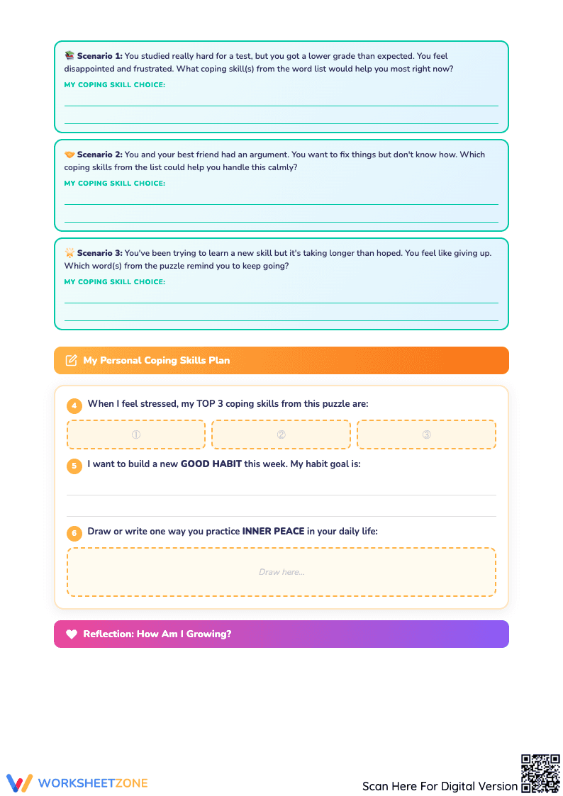 Embark on a Coping Skills Quest! - Page 3
