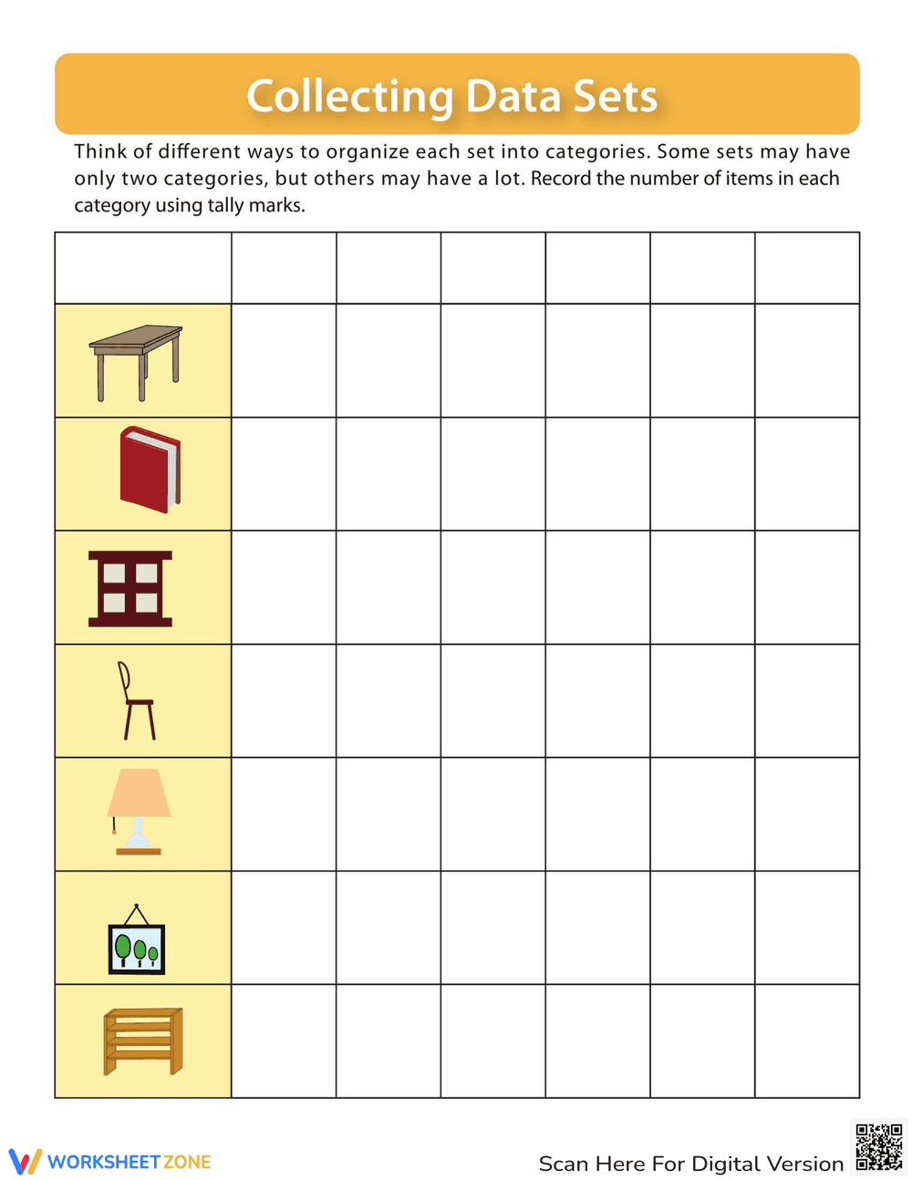 Collecting Data: A Graphing Worksheet - Page 2