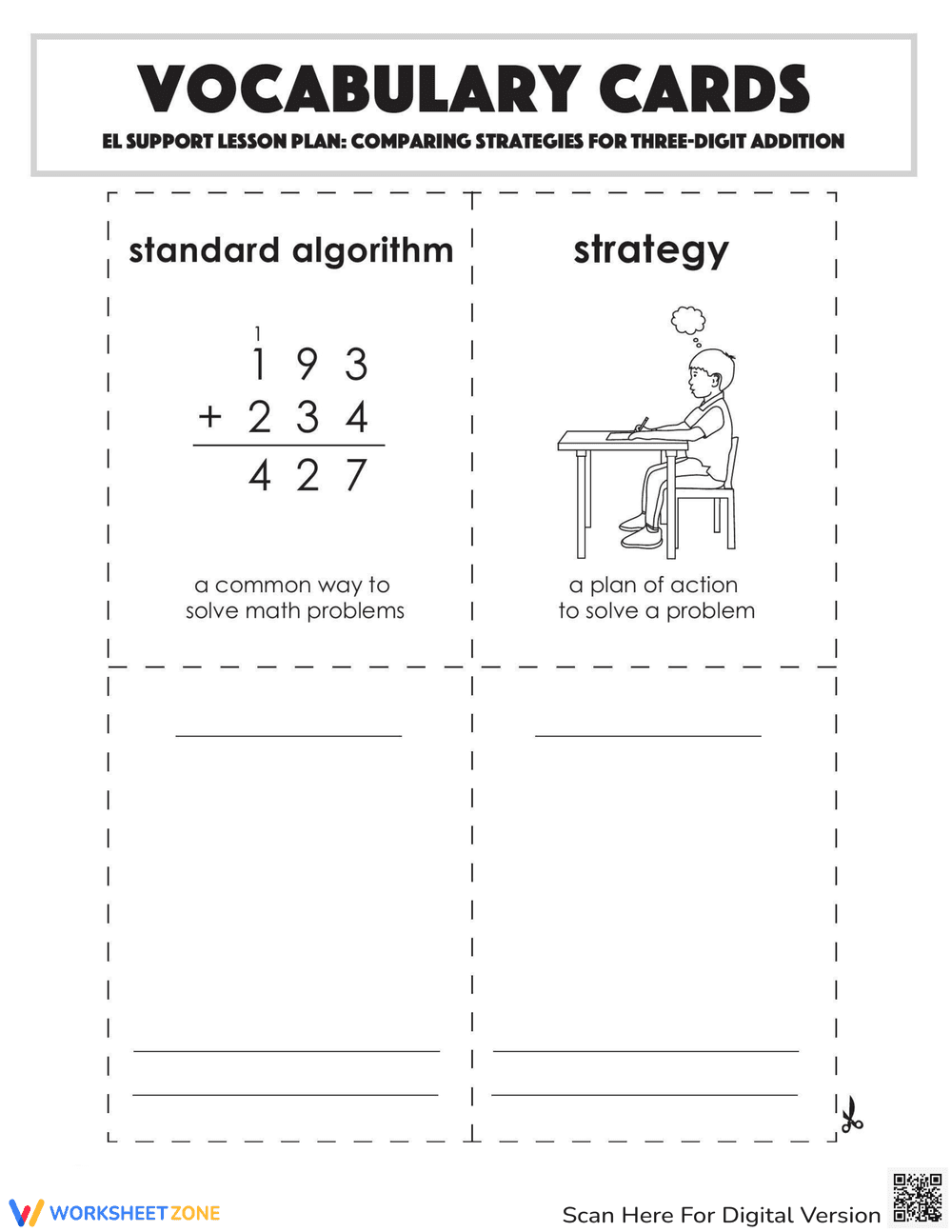 Three-Digit Addition Strategies - Page 2