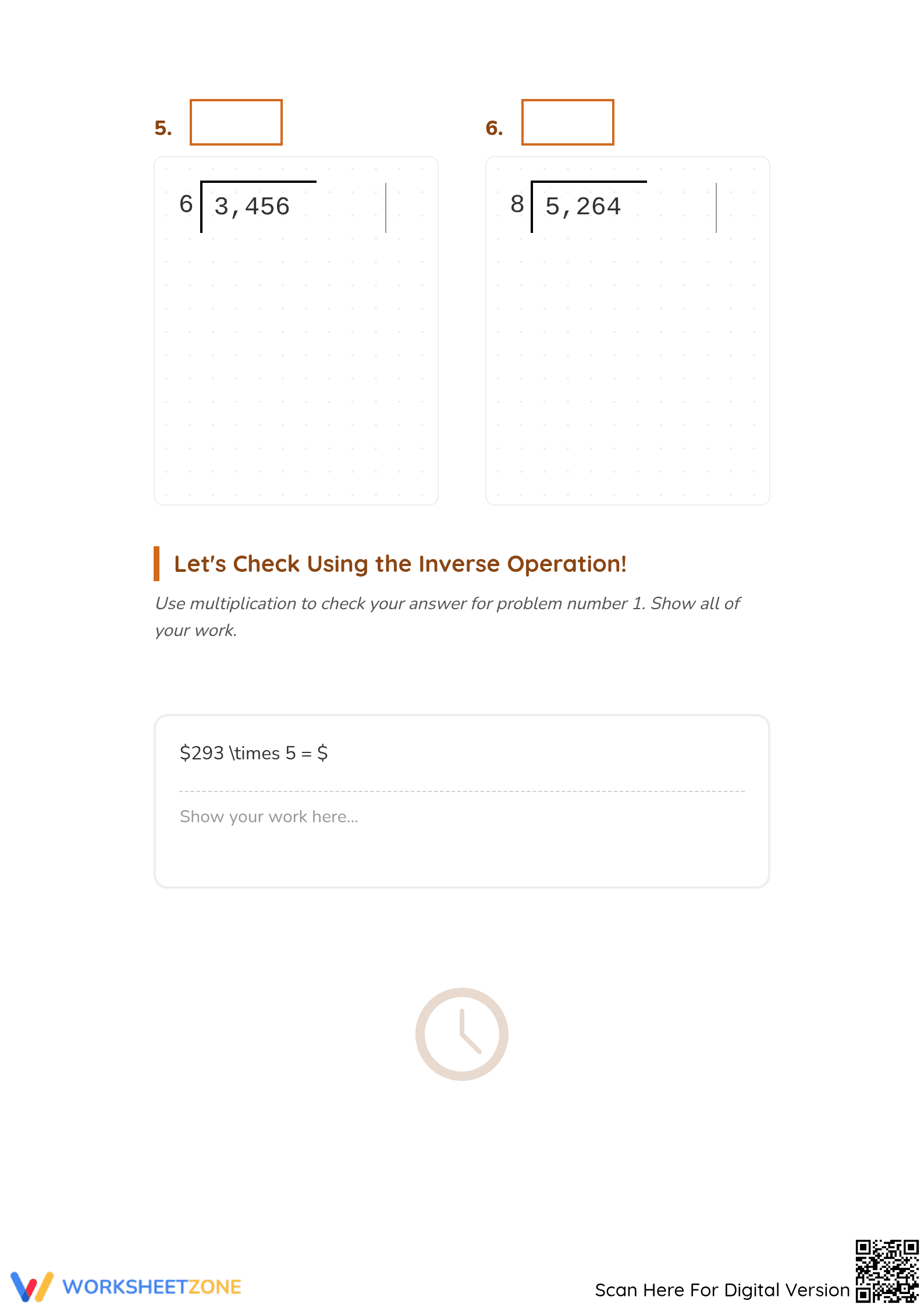 Essential Partial Quotients Worksheet | Grade 4-5 Math - Page 3