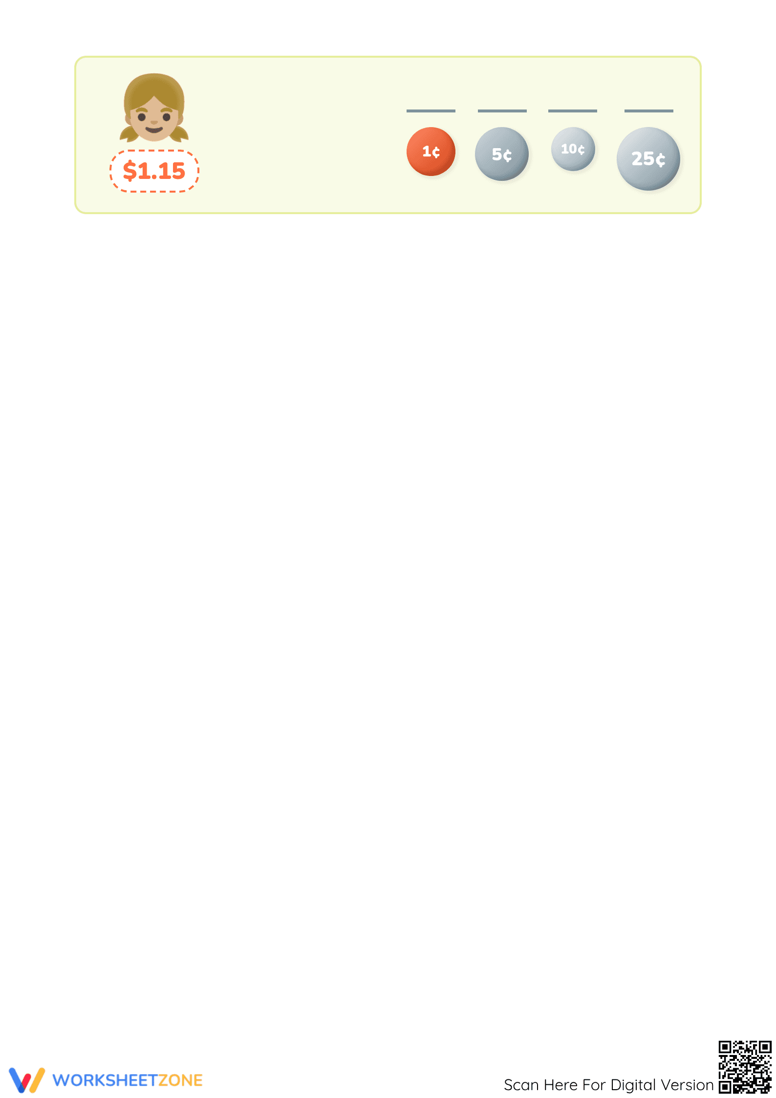 Adding Coins Worksheet | Grade 2 Essential Math - Page 2