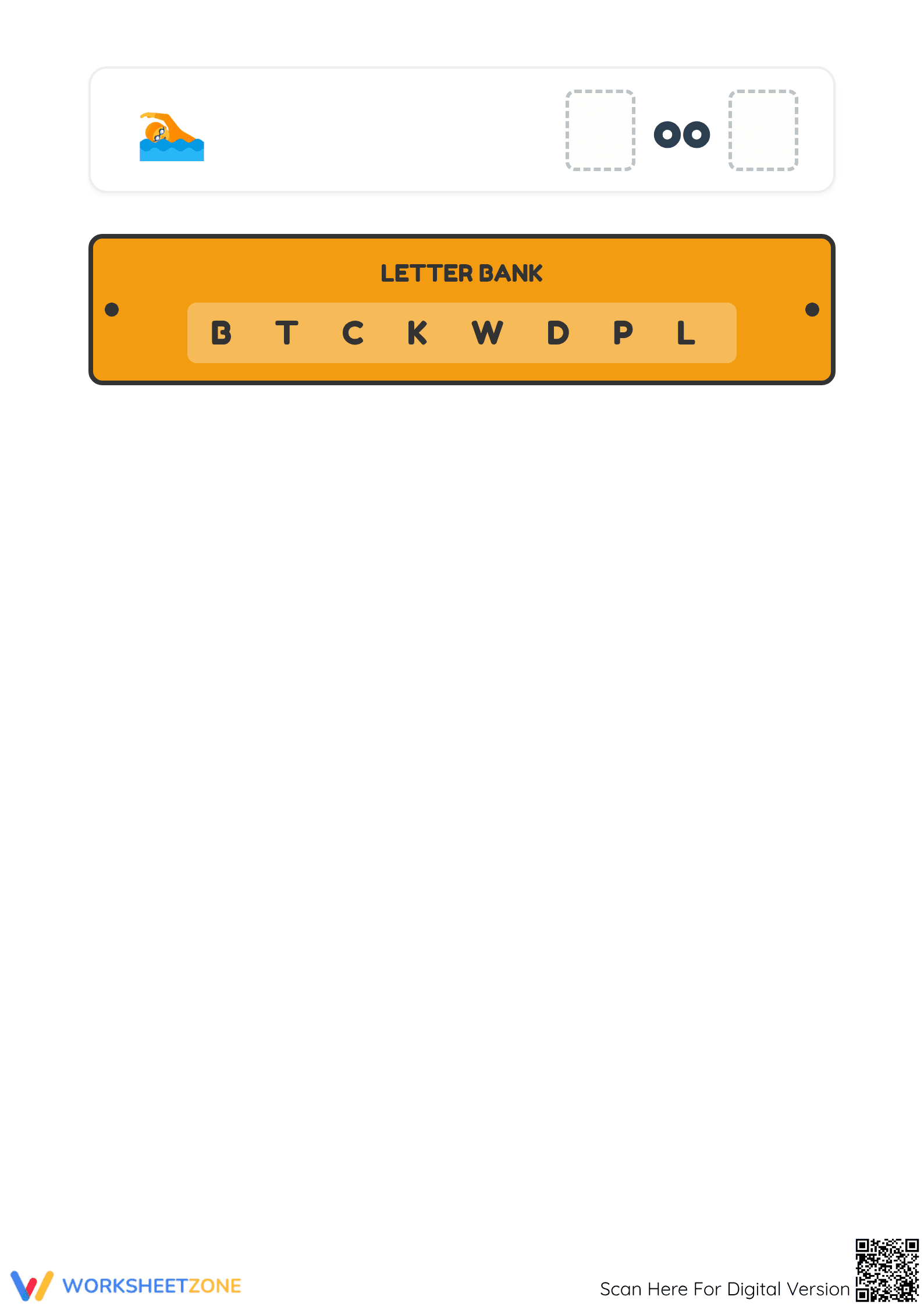 Grade K "oo" Words — Printable No-Prep Worksheet - Page 3