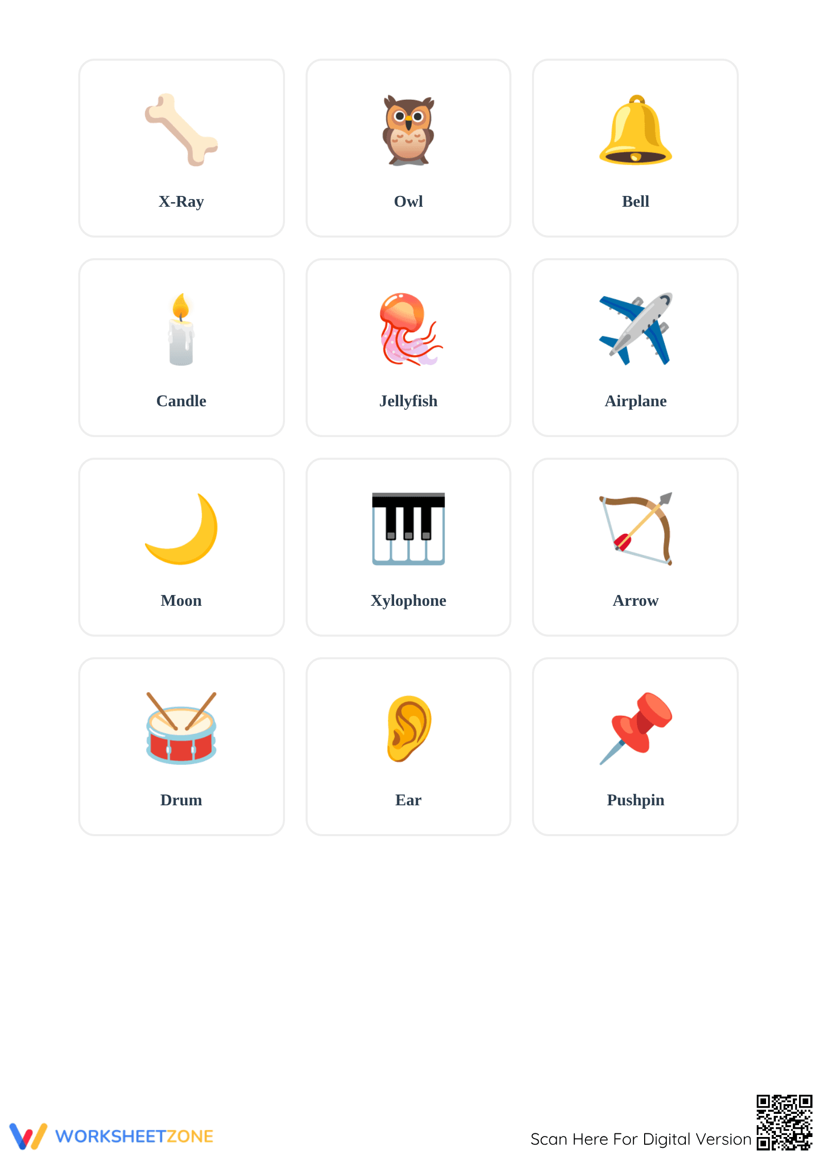 Essential Letter X Phonics Worksheet | Preschool Ready - Page 2