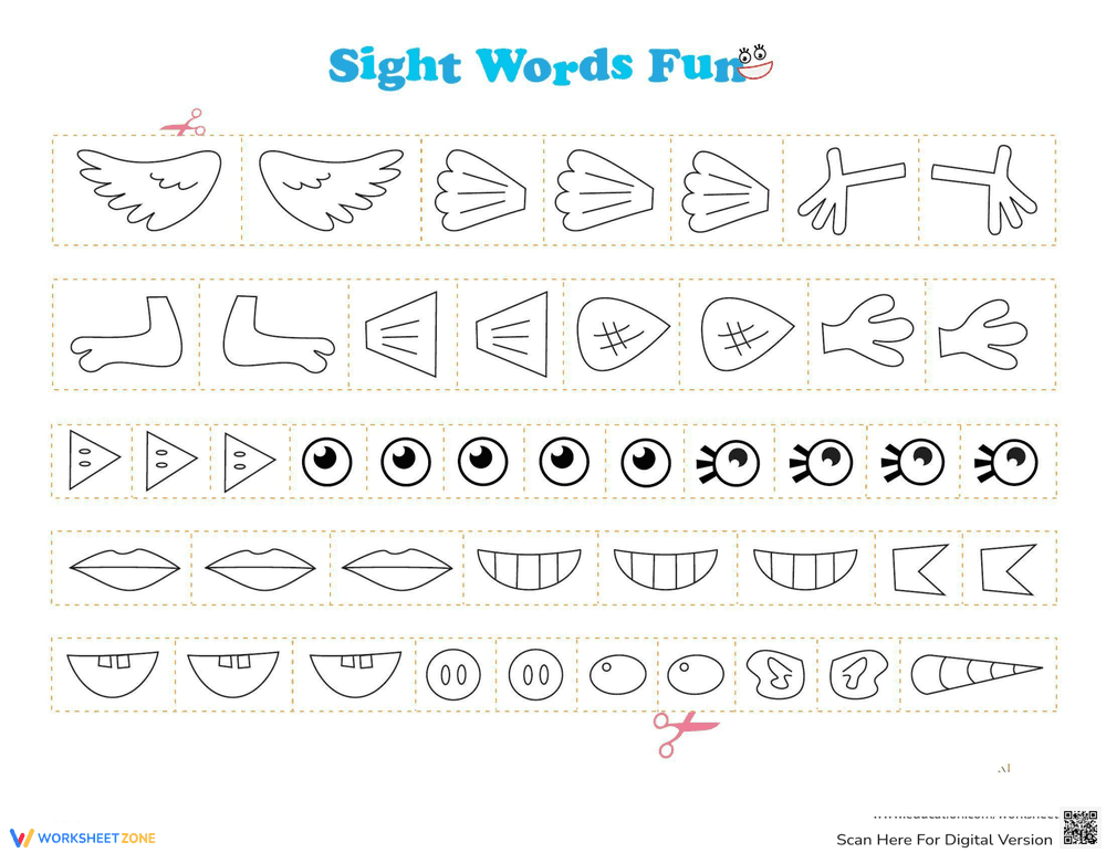 Decorate Sight Word: Blue - Page 2