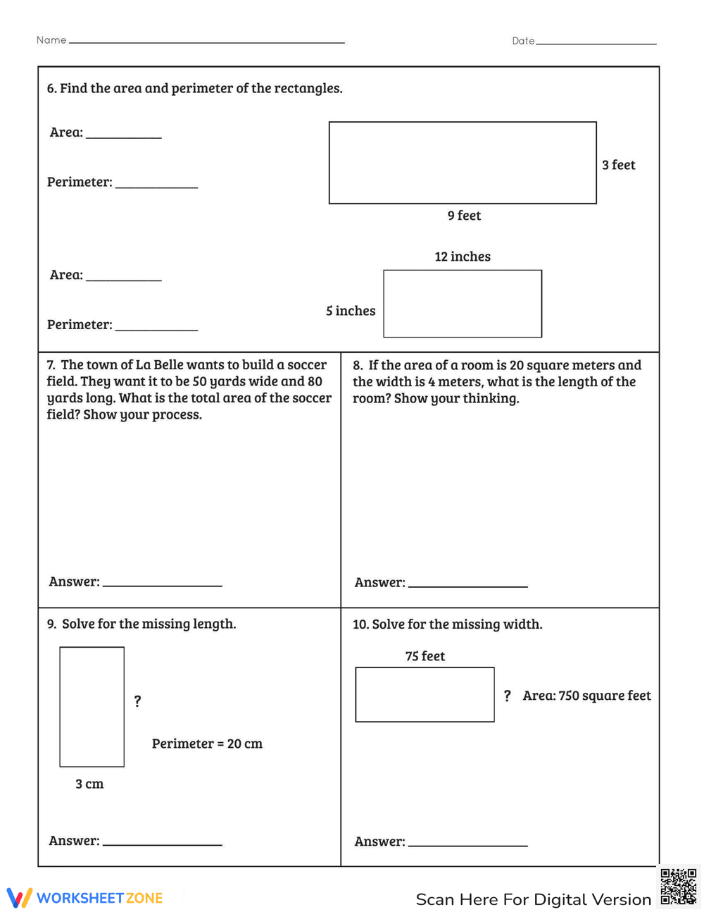 Math Review: Geometry Galore - Page 2
