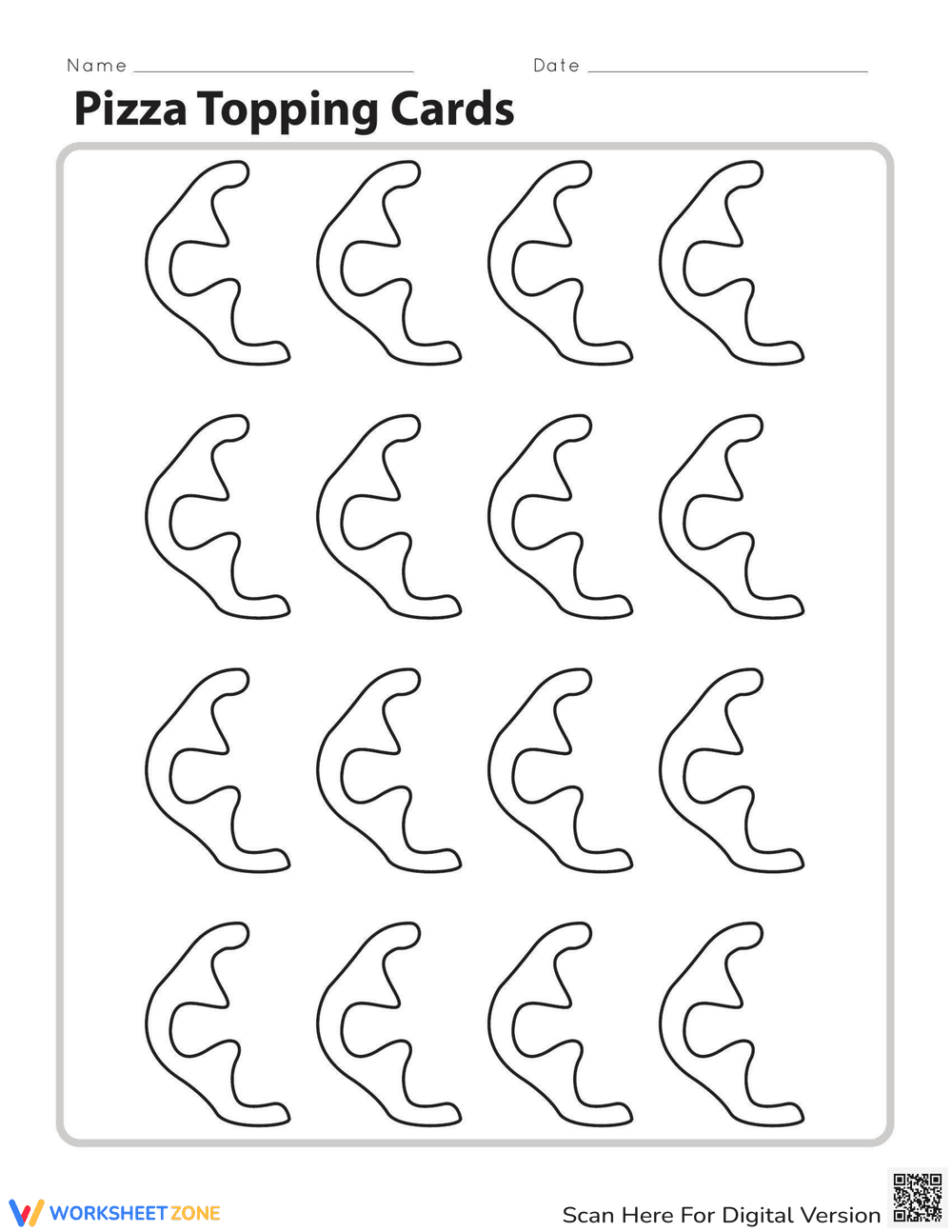 Pizza Topping Cards: Creative Culinary Game - Page 7