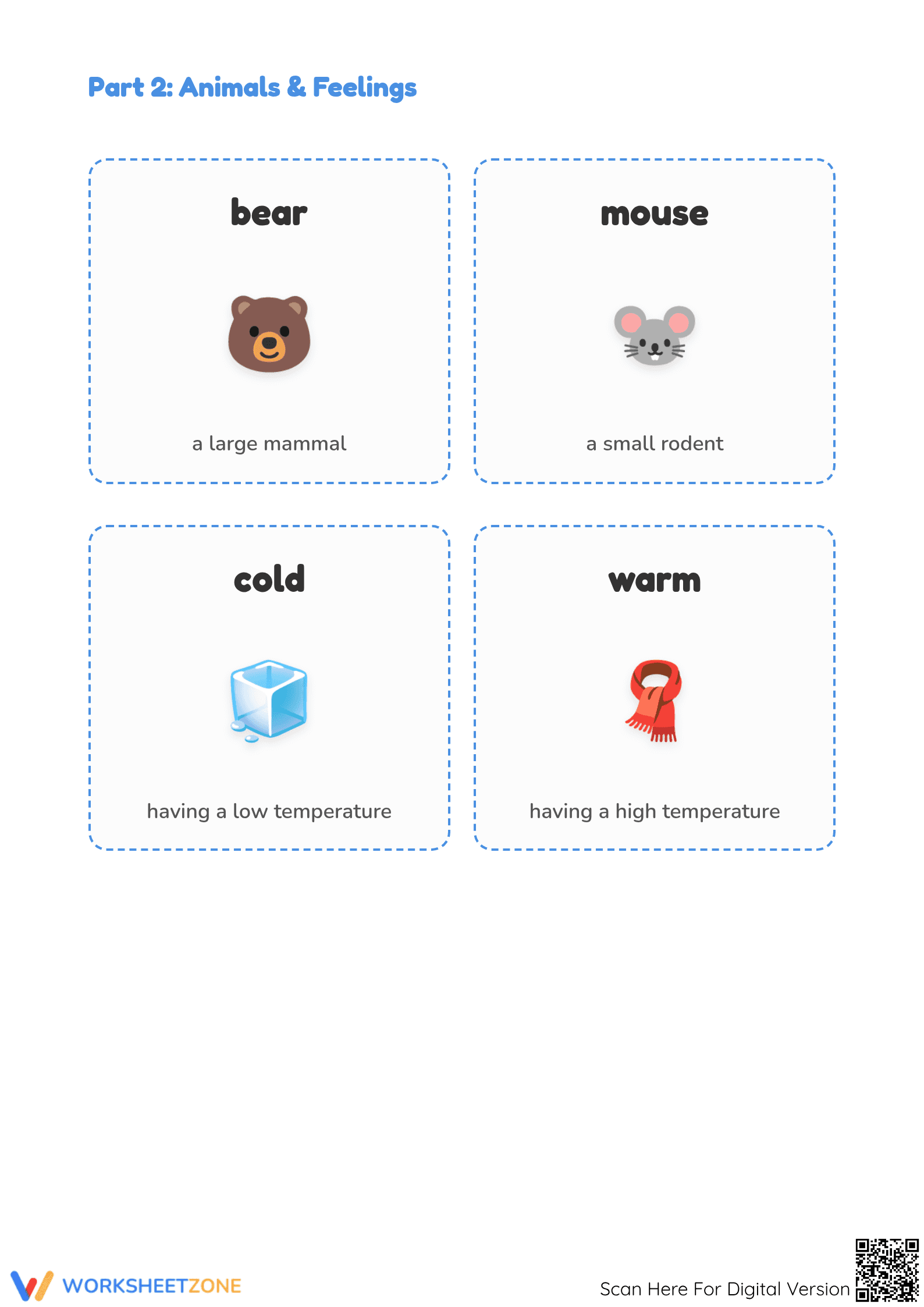 Kindergarten Vocabulary Cards: Essential Reading Clues - Page 2