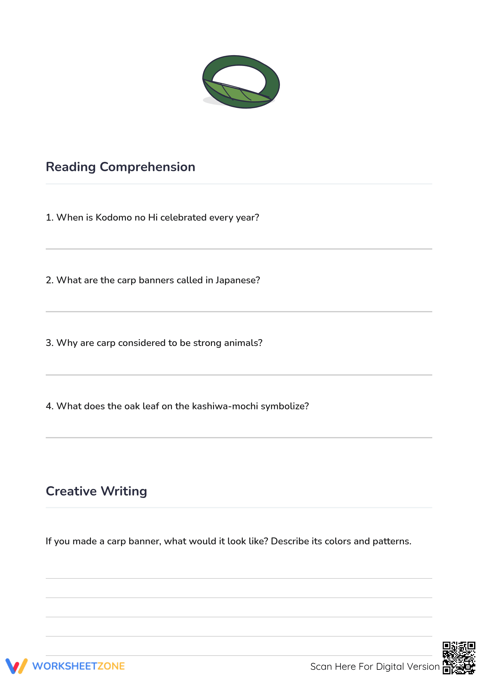 Children's Day Reading Worksheet | Grade 3 Essential - Page 2