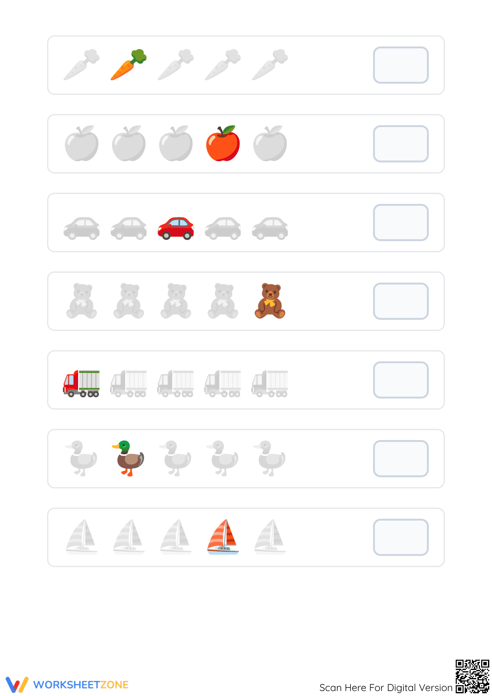Essential Ordinal Numbers Practice | Grade 1 Math Worksheet - Page 2