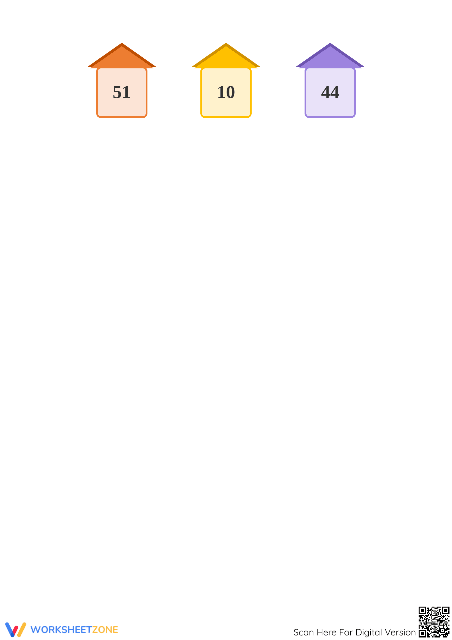 Essential Grade 2 Multiples of 5 Worksheet | Skip Counting - Page 2